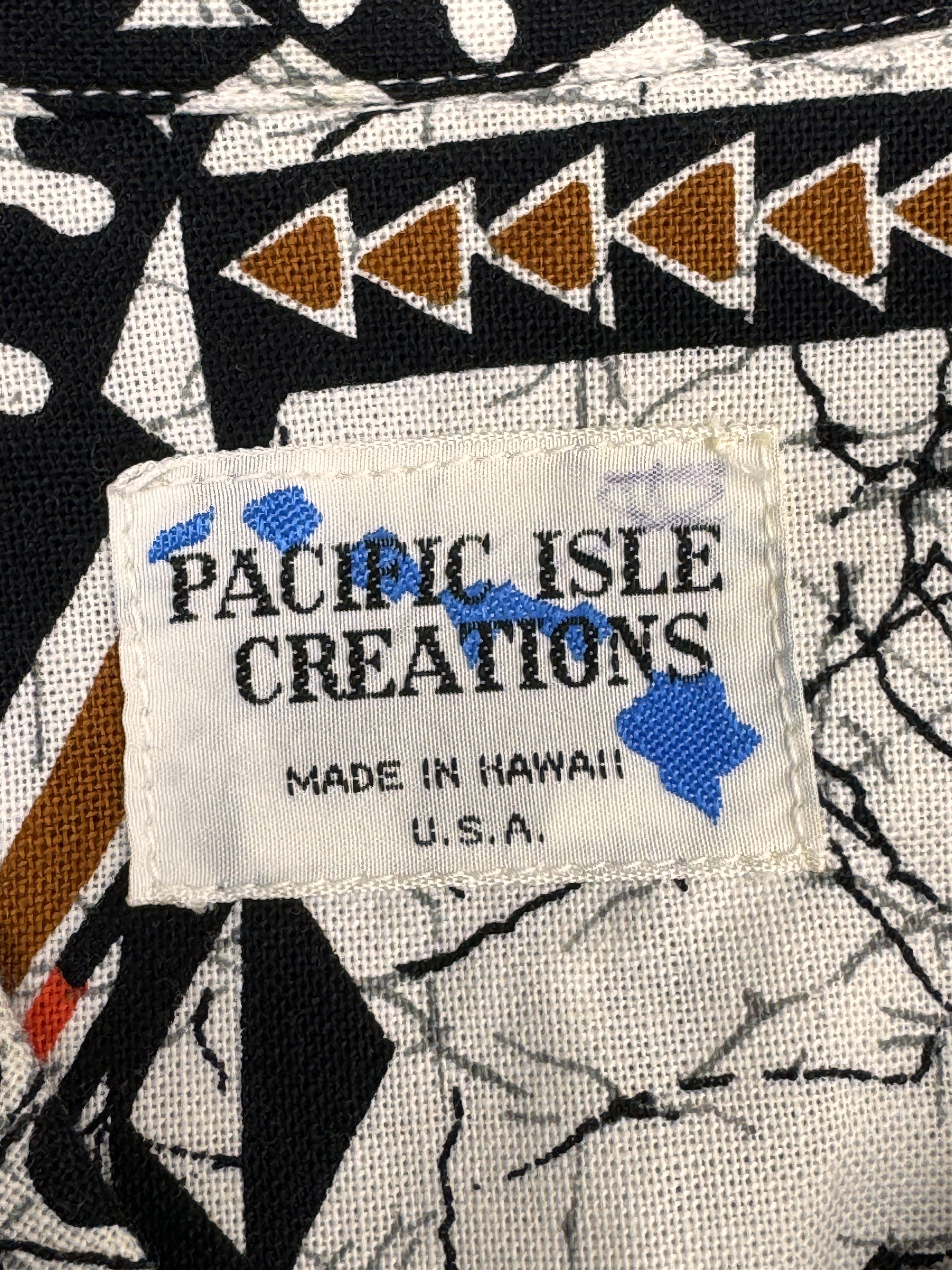 Vintage Vintage Pacific Isle Creations Hawaiian Shirt Abstract USA Size US S / EU 44-46 / 1 - 6 Thumbnail