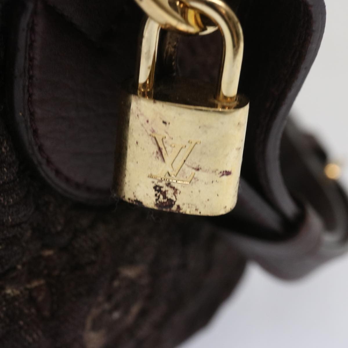 Louis Vuitton LOUIS VUITTON Monogram Volupte Psyche Hand Bag Bordeaux Size ONE SIZE - 10 Thumbnail
