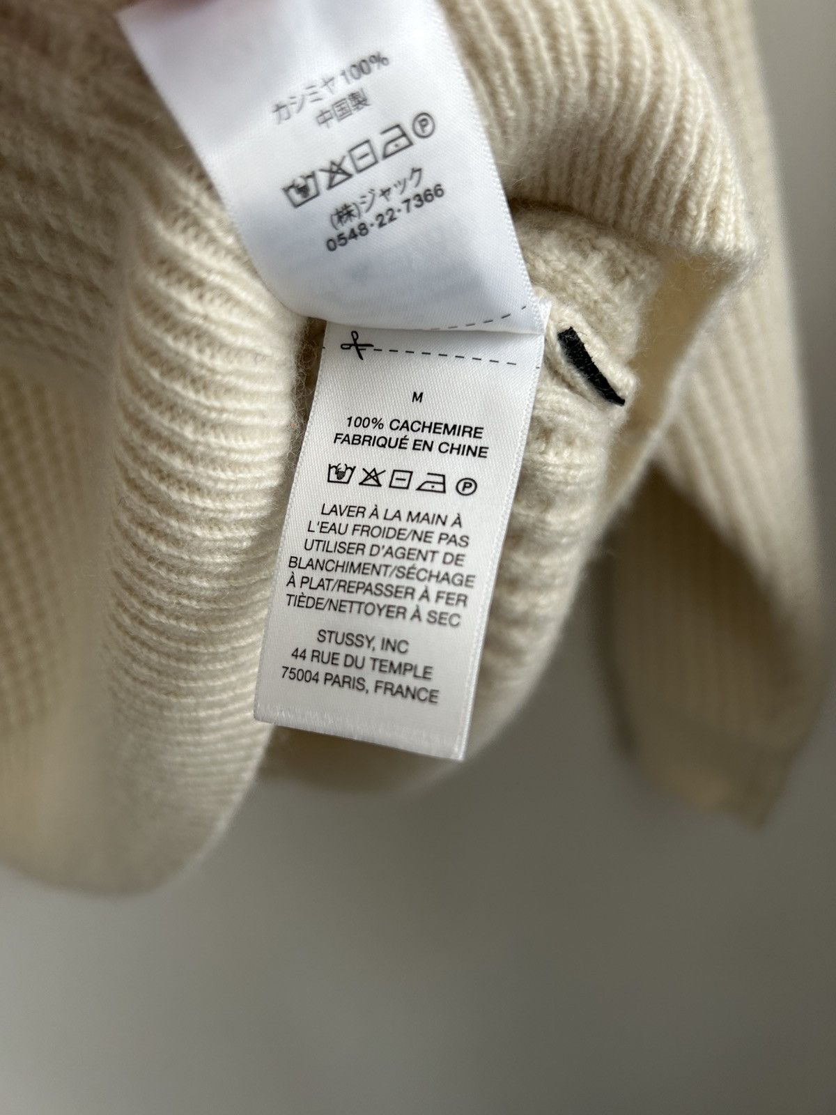Stussy Stussy Cashmere waffle knit Size US M / EU 48-50 / 2 - 8 Thumbnail
