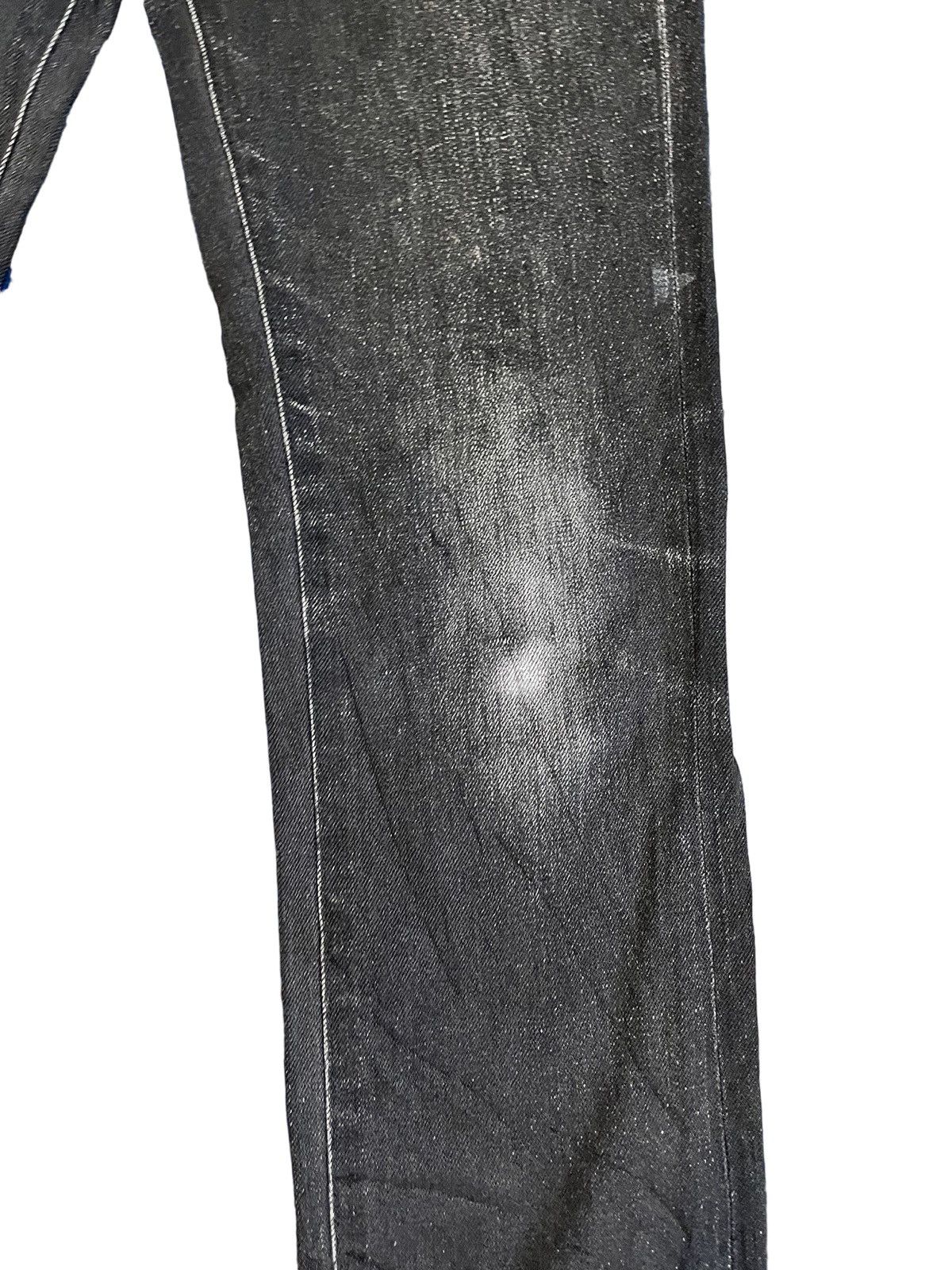 Beauty Beast × Vanquish × Vintage Vintage Vanquish Straight Cutting Black Denim Size US 31 - 3 Thumbnail