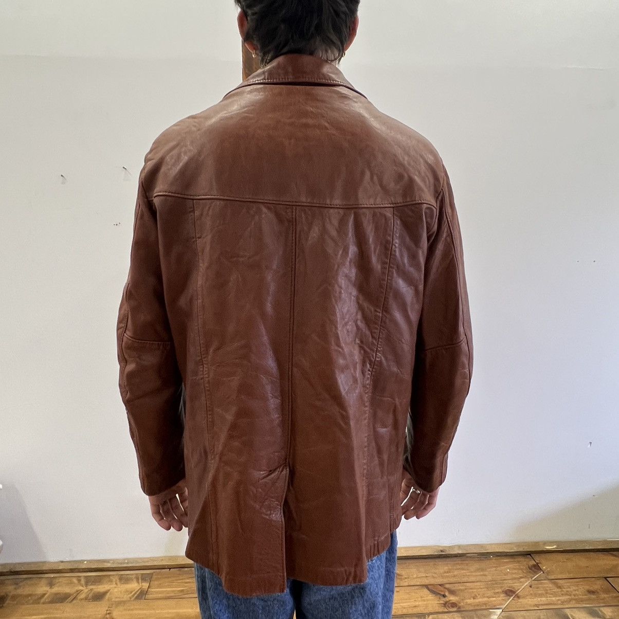 Weber Webers Deerskin vintage leather coat Size US L / EU 52-54 / 3 - 2 Thumbnail