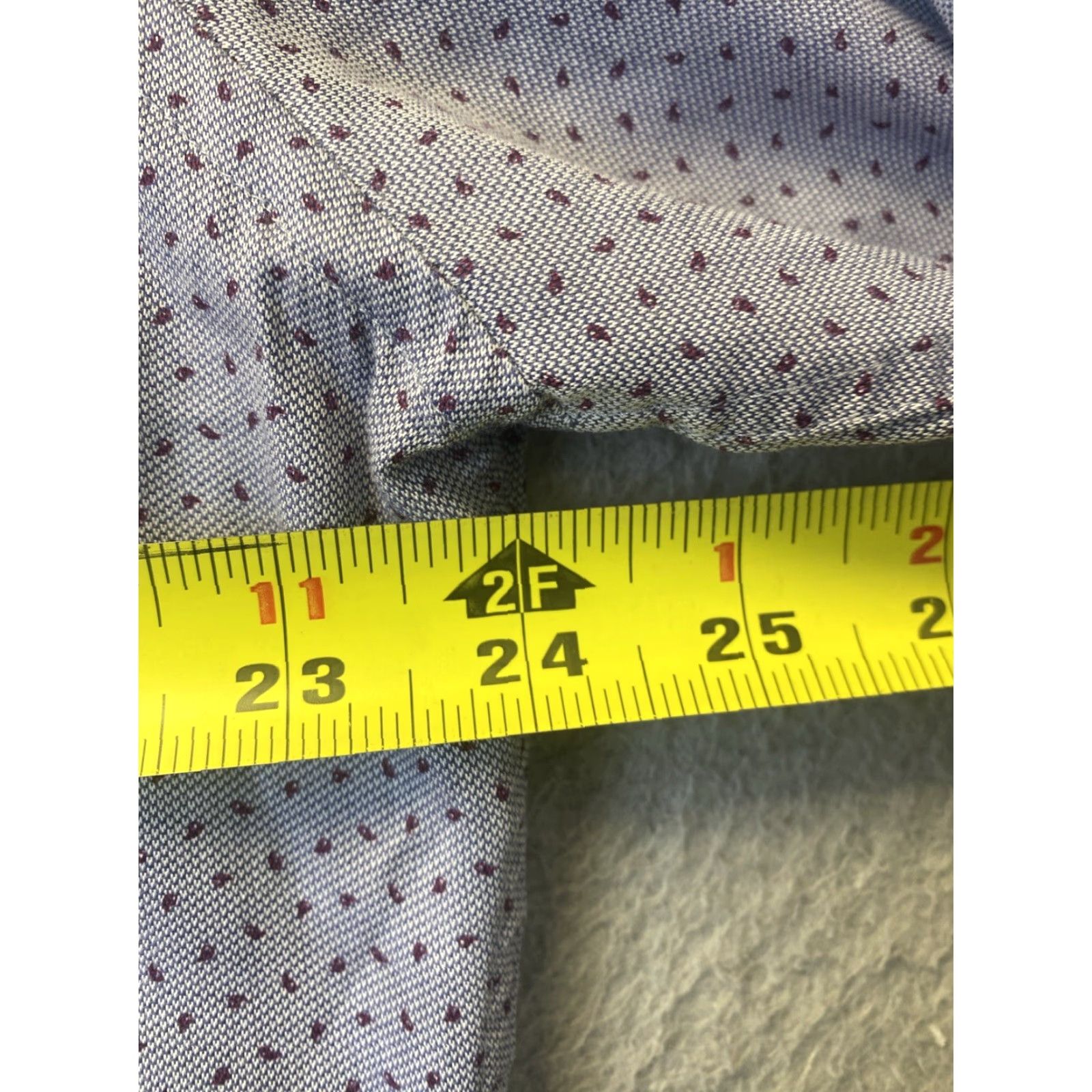 Peter Millar Peter Millar Shirt Mens Large Button Up Gray Maroon Casual Preppy /39-93 Size US L / EU 52-54 / 3 - 6 Thumbnail