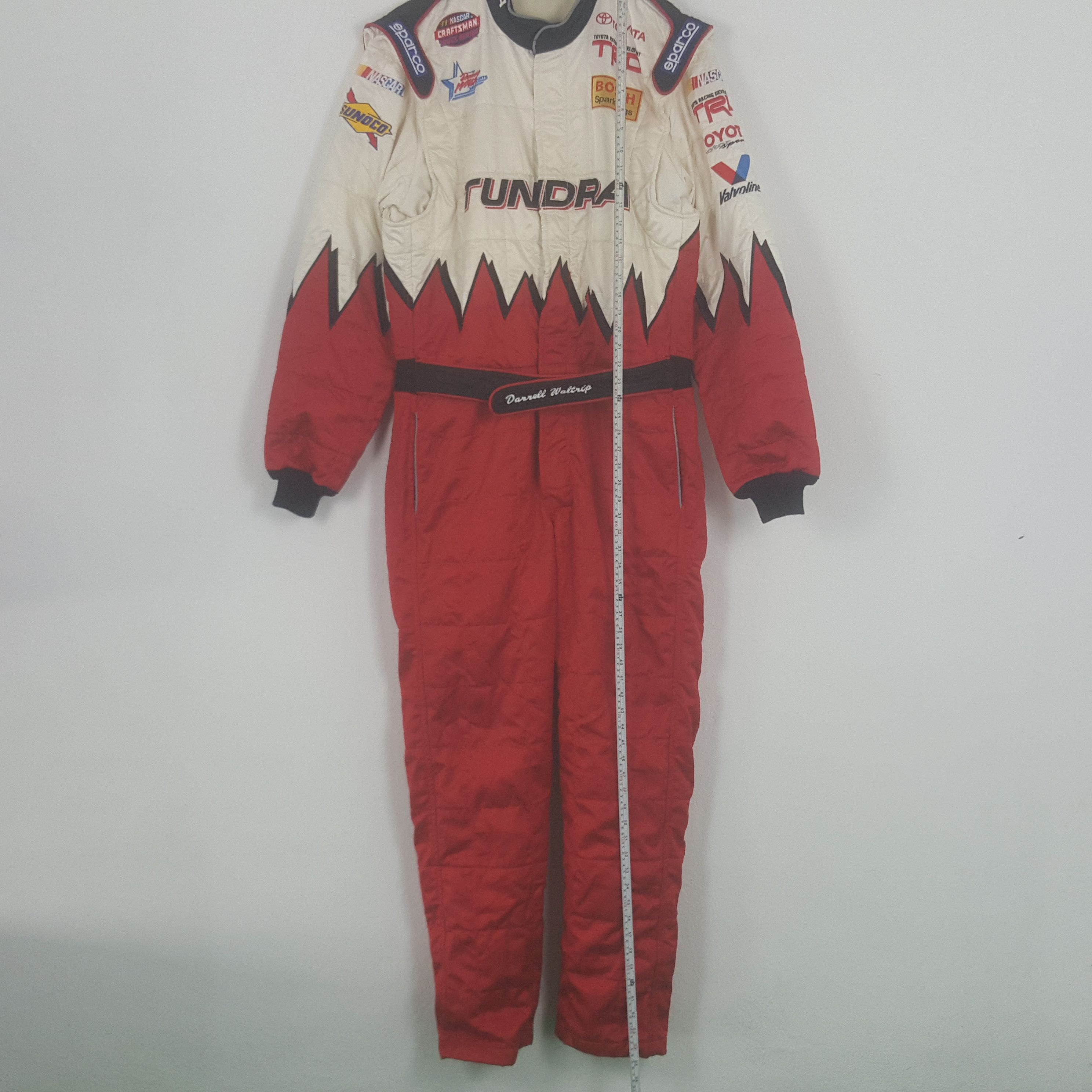 NASCAR × Vintage Vintage Toyota Tundra Sparco Racing Patches Coverall Jacket Size US L / EU 52-54 / 3 - 6 Thumbnail
