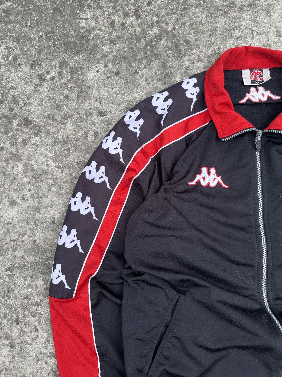 Kappa Vintage Feyenoord Kappa Lampas Jacket Sportswear Rare 90s XL Size US XL / EU 56 / 4 - 2 Thumbnail
