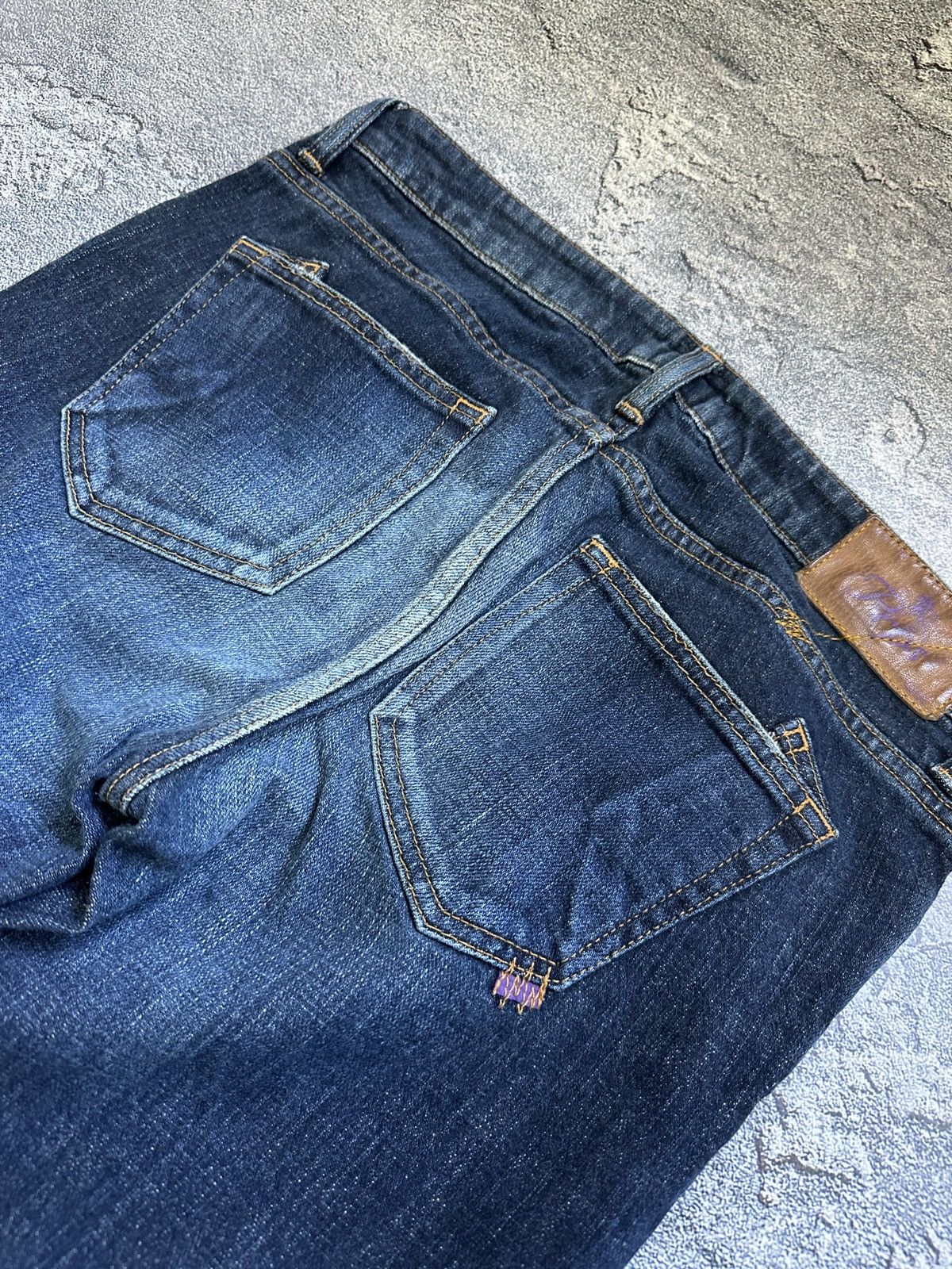 Prps Prps Women’s Purple Selvedge Japan Distressed Jeans Size 28 Size 28" / US 6 / IT 42 - 12 Thumbnail