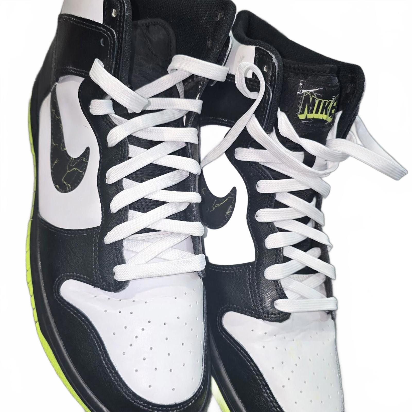 Nike Nike Dunk High Black White Volt mens Size 11.5 Size US 11.5 / EU 44-45 - 7 Thumbnail