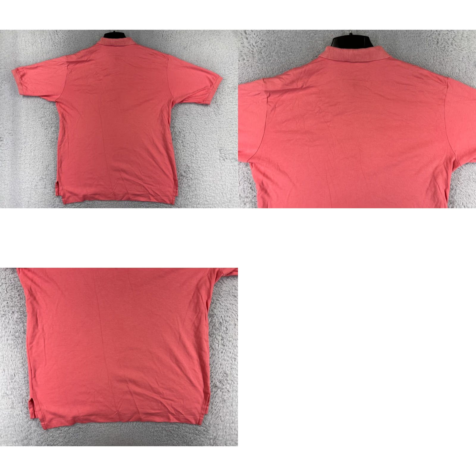 Ralph Lauren VINTAGE Ralph Lauren Polo Shirt Mens L Pink 100% Cotton Polo Shirt Polo Pink Golf Pony Short Sleeve Slim Mens Size US L / EU 52-54 / 3 - 9 Thumbnail