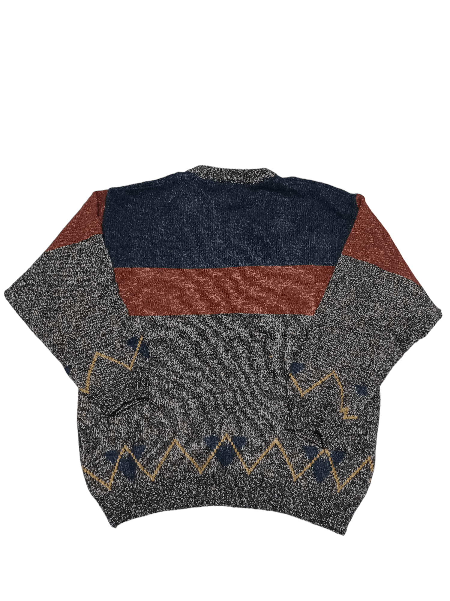 Other VINTAGE MADE IN ITALY 90S MONTECARLO WOOL ALPACCA SWEATER Size US XL / EU 56 / 4 - 3 Thumbnail