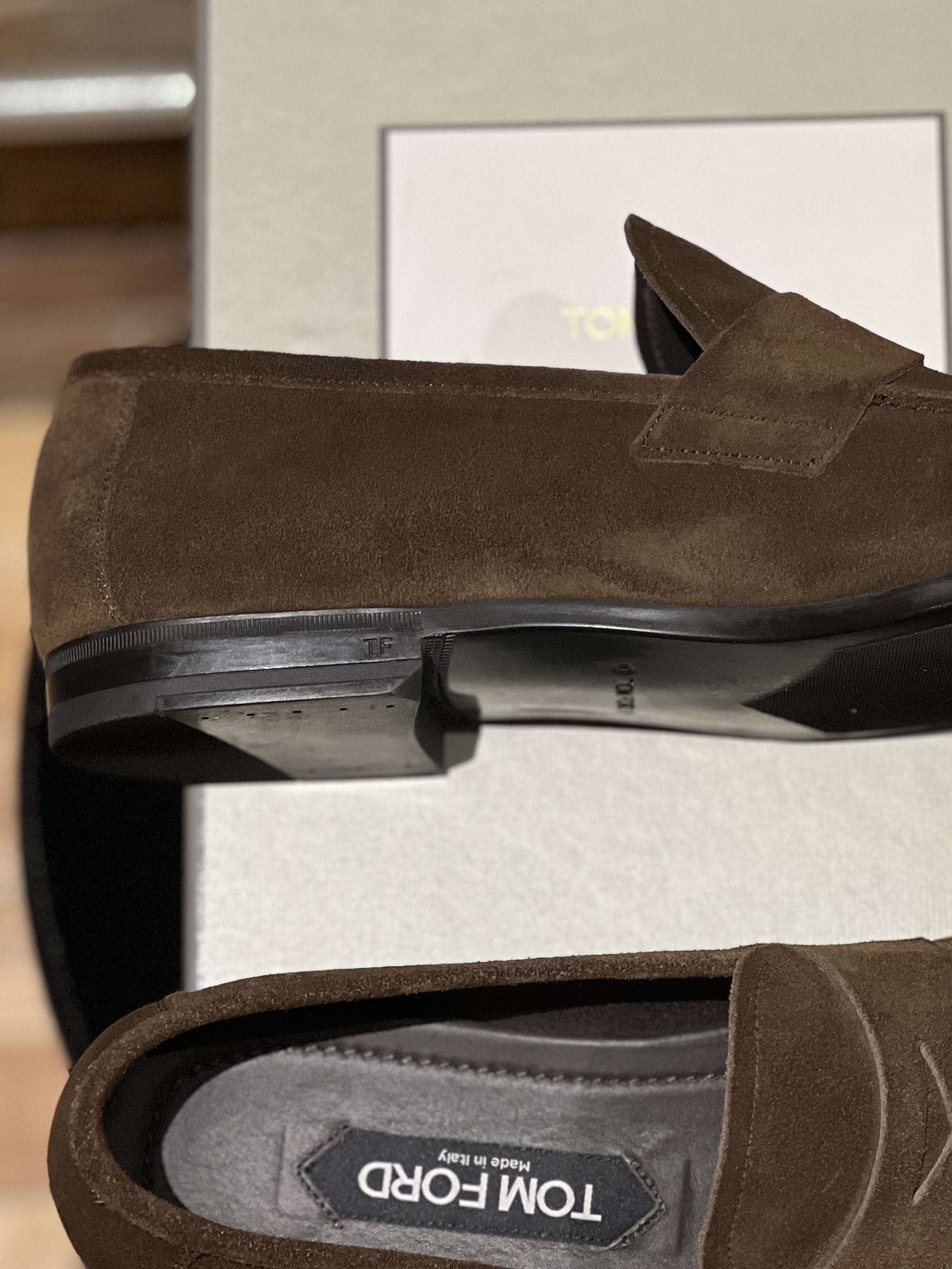 Tom Ford Tom Ford Suede Sean Twisted Band Loafer - Brown Size US 8 / EU 41 - 6 Thumbnail