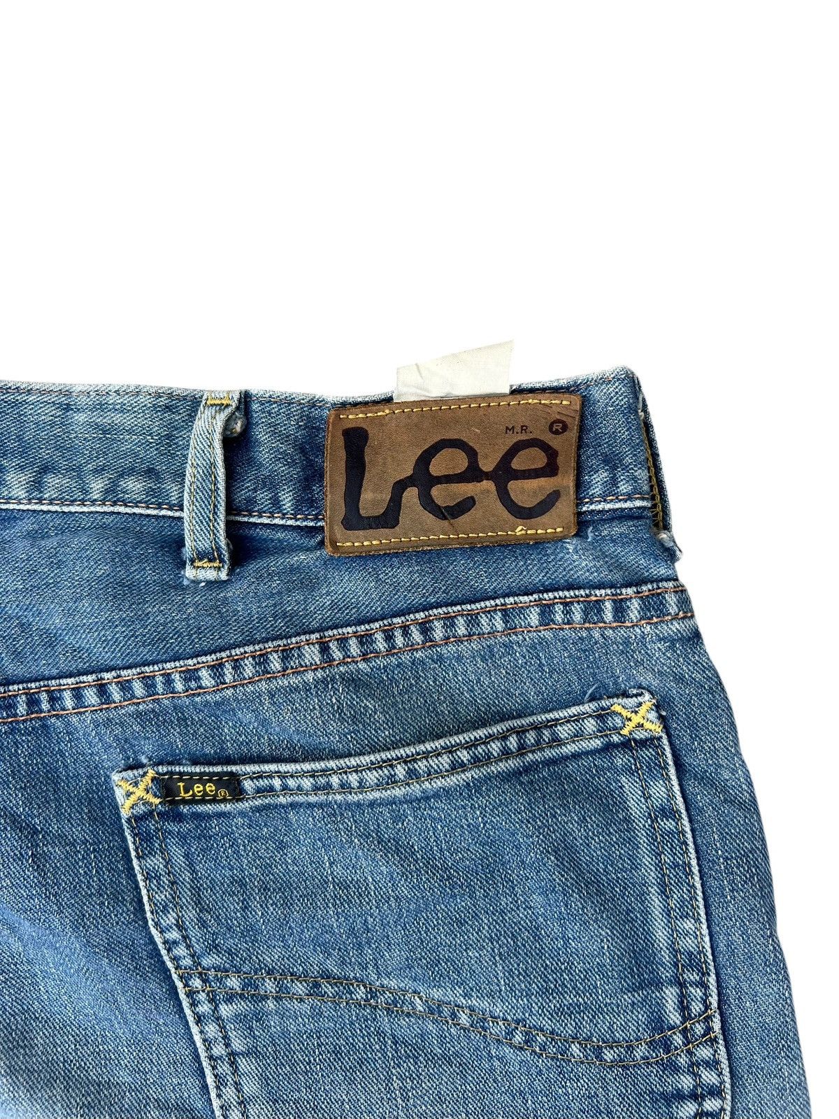 Lee Vintage 90s Lee Riders Side Tag Fade Denim Selvedge Jeans Size US 34 / EU 50 - 20 Thumbnail