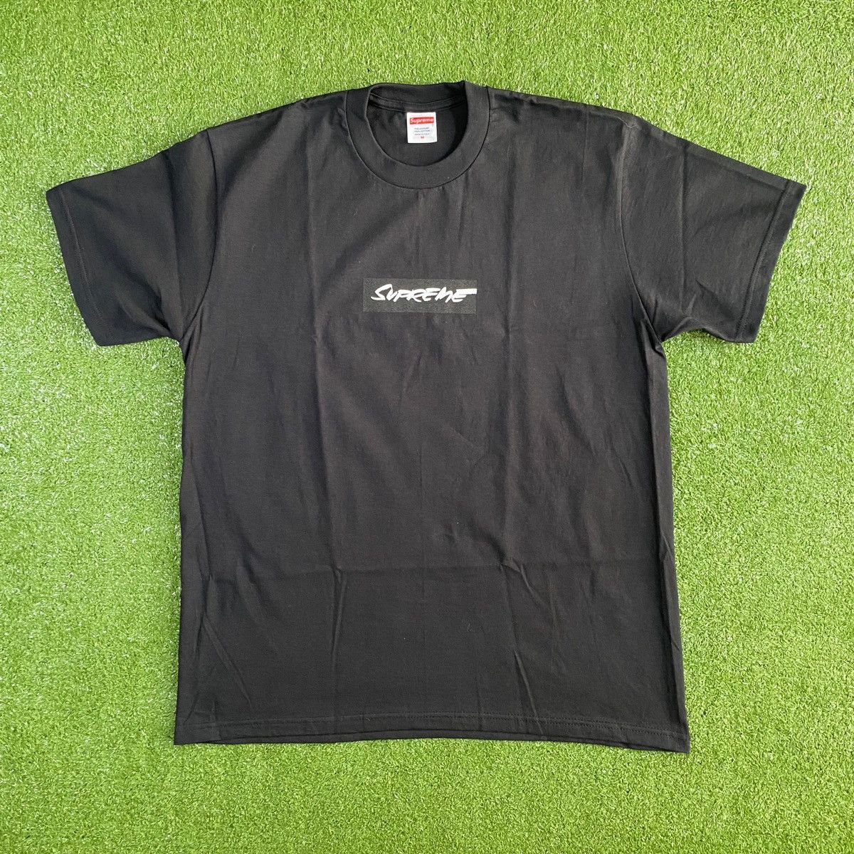 image of Supreme Futura Box Logo T-Shirt in Black, Men's (Size Medium)