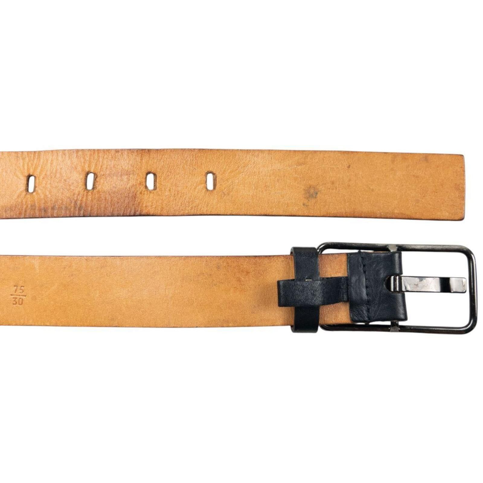 Miu Miu Vintage 2000s Miu Miu Leather Belt Size M Size ONE SIZE - 7 Thumbnail