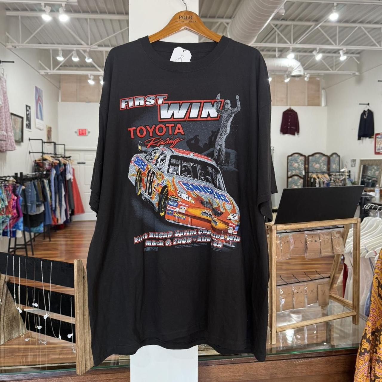 NASCAR × Vintage Vintage Y2K 2000’s NASCAR Toyota Racing Tee Size US XXL / EU 58 / 5 - 2 Thumbnail