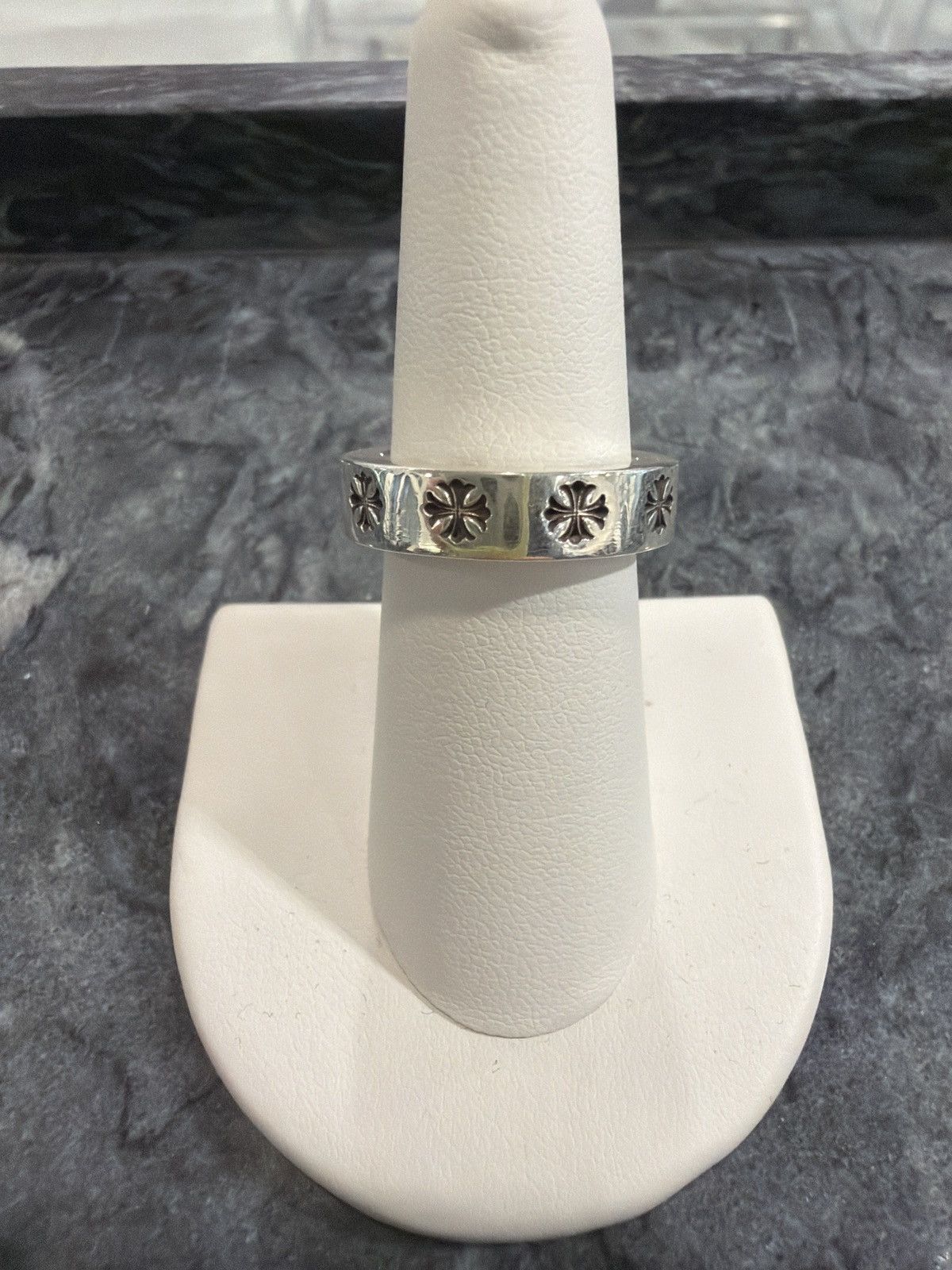Chrome Hearts Chrome Hearts CH Forever Silver Ring Size ONE SIZE - 1 Thumbnail