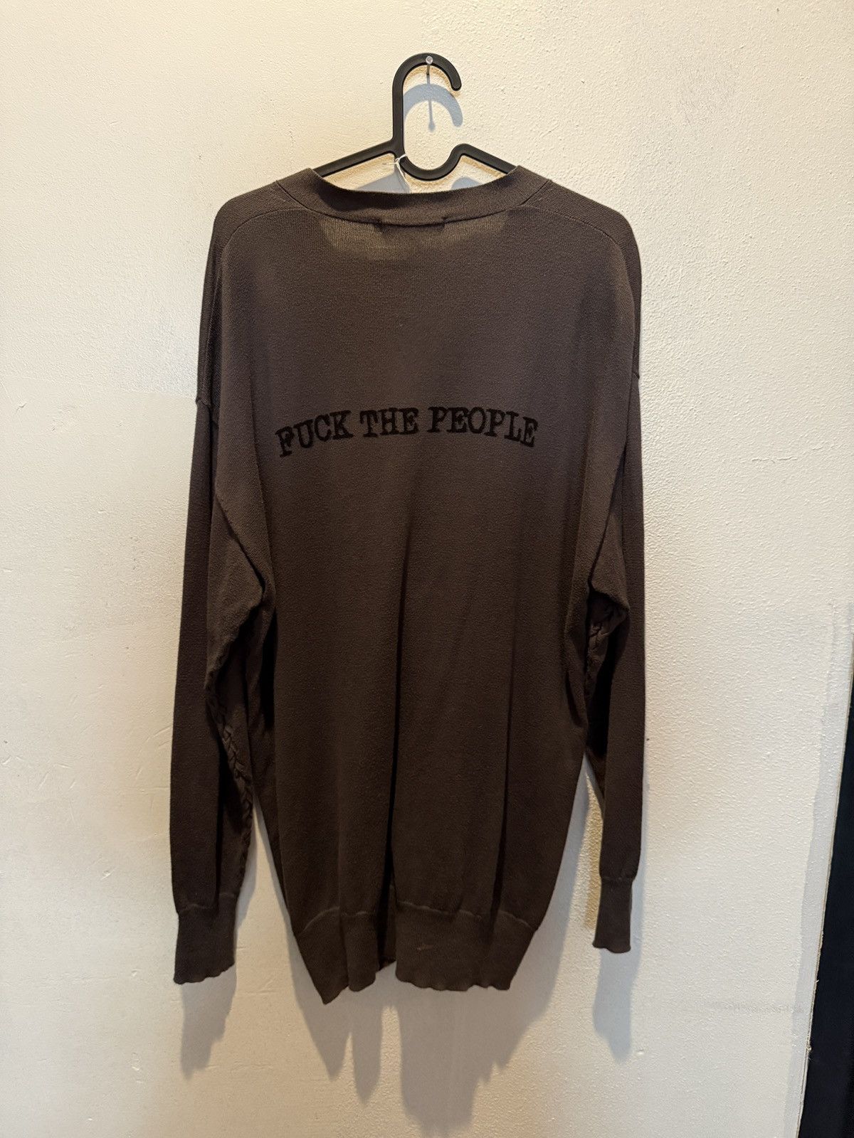 Hysteric Glamour Thee Hysteric XXX Fuck the People Cardigan Size US S / EU 44-46 / 1 - 2 Thumbnail