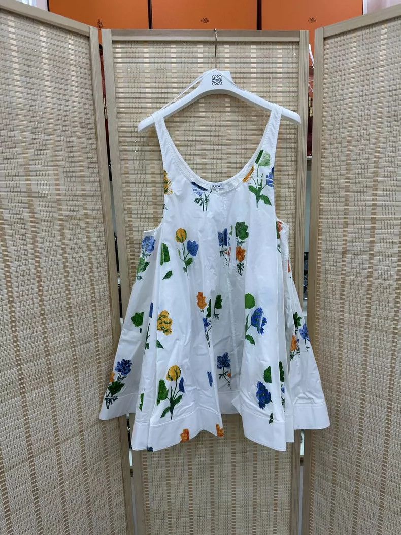 Loewe LOEWE Flower-trapezoidal dress Size XS / US 0-2 / IT 36-38 - 1 Thumbnail