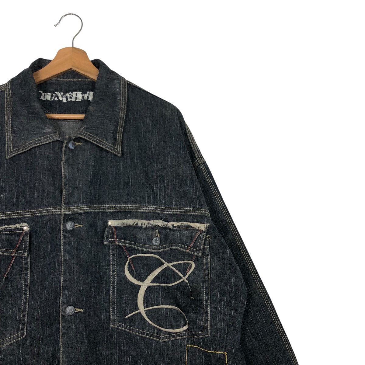 Japanese Brand 📌Vintage Biker Jacket Punk Design Counter Attack Size US M / EU 48-50 / 2 - 7 Thumbnail