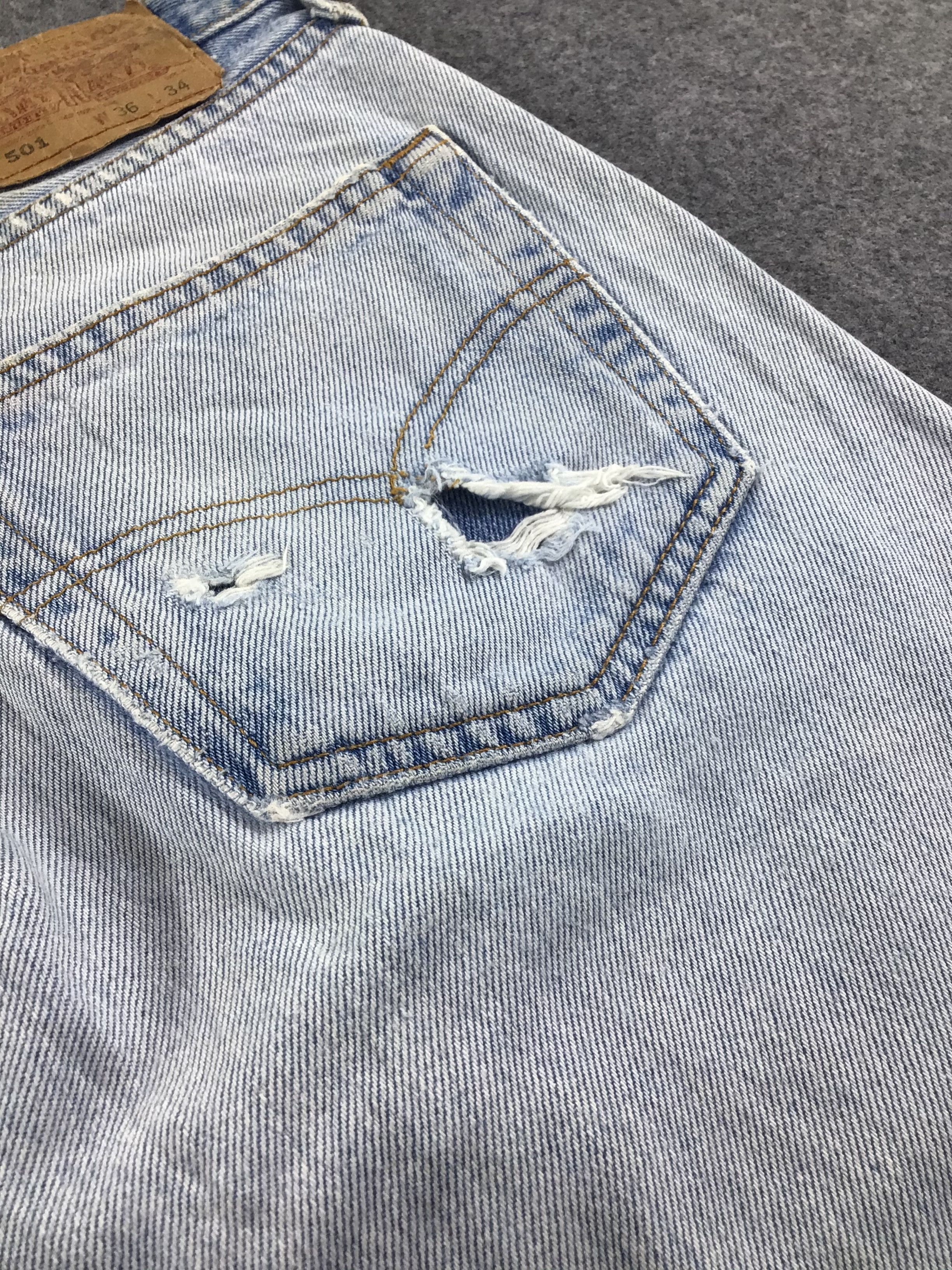 Levi's × Vintage Vintage Levis 501 Jeans-JM054 Size US 36 / EU 52 - 5 Thumbnail
