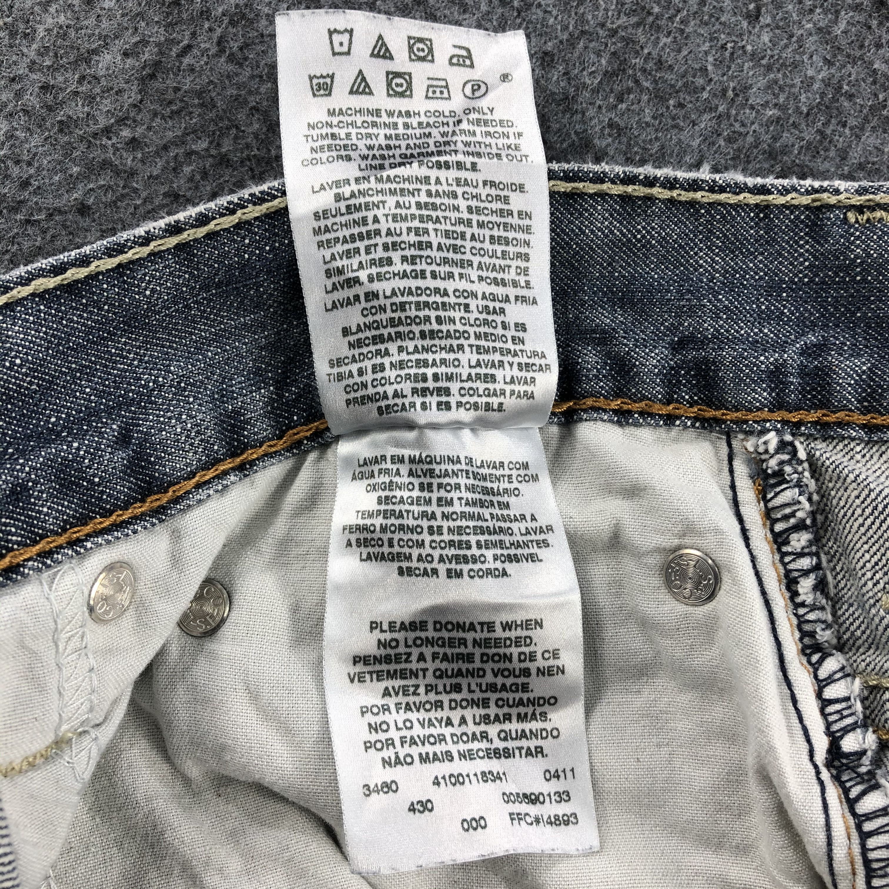 Levi's × Vintage Vintage Levis 569 Jeans-JM1322 Size US 39 - 11 Thumbnail