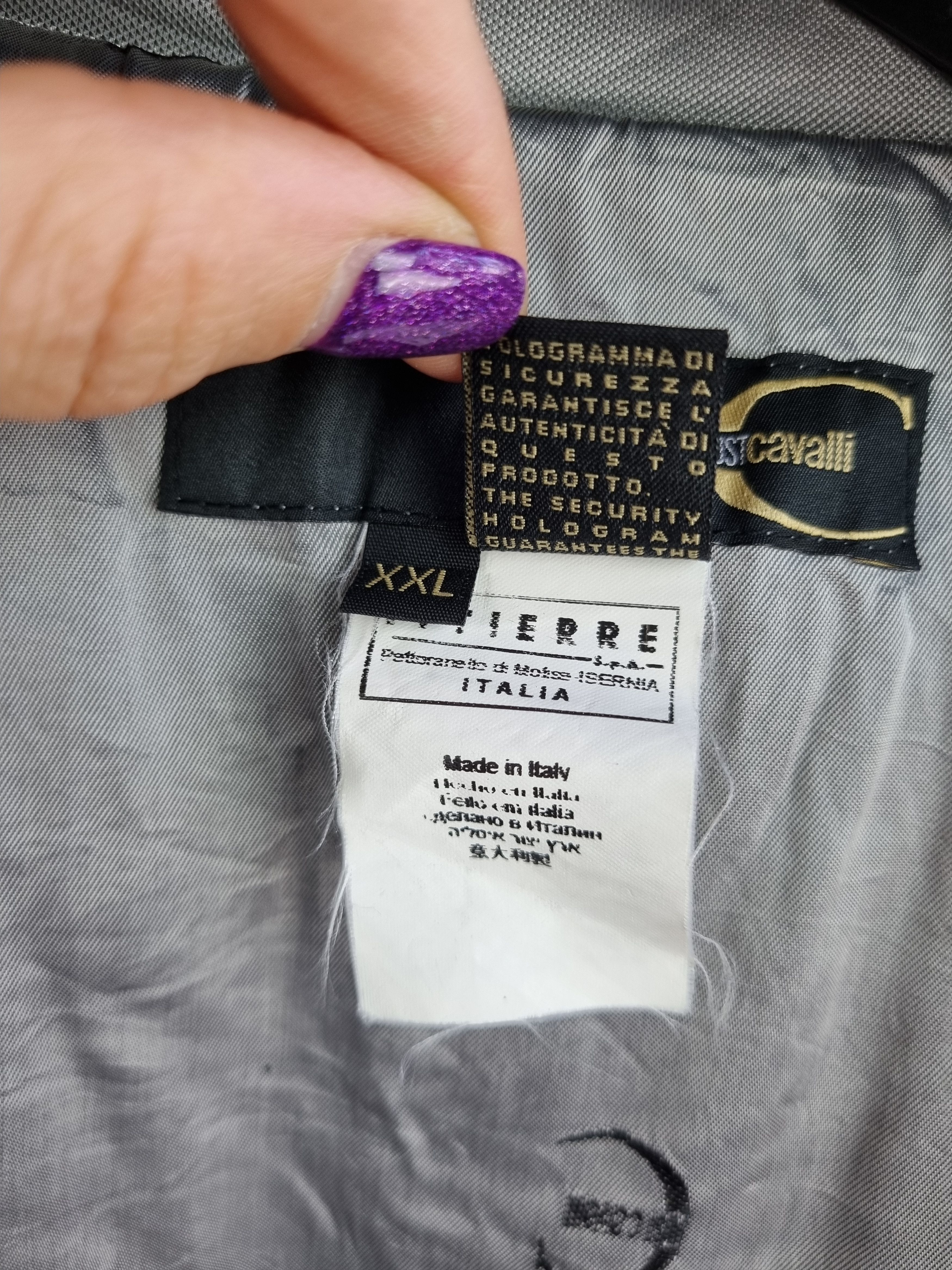 Just Cavalli × Roberto Cavalli Roberto CAVALLI Metallic Astronaut Design like HELMUT LANG Size US M / EU 48-50 / 2 - 10 Thumbnail