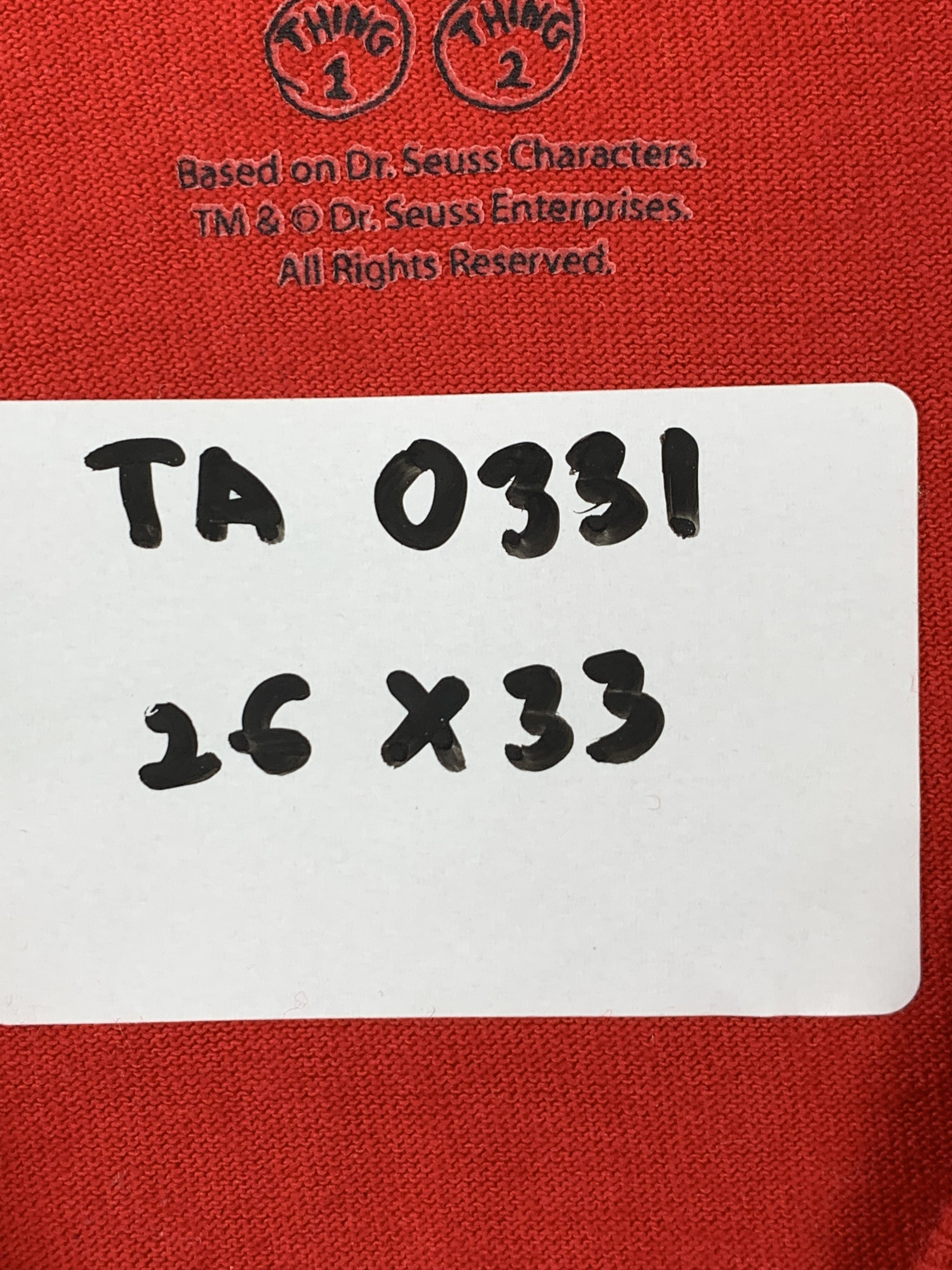 Vintage Vintage Universal Studio Dr Seuss T Shirt TA0331 Size US L / EU 52-54 / 3 - 10 Thumbnail