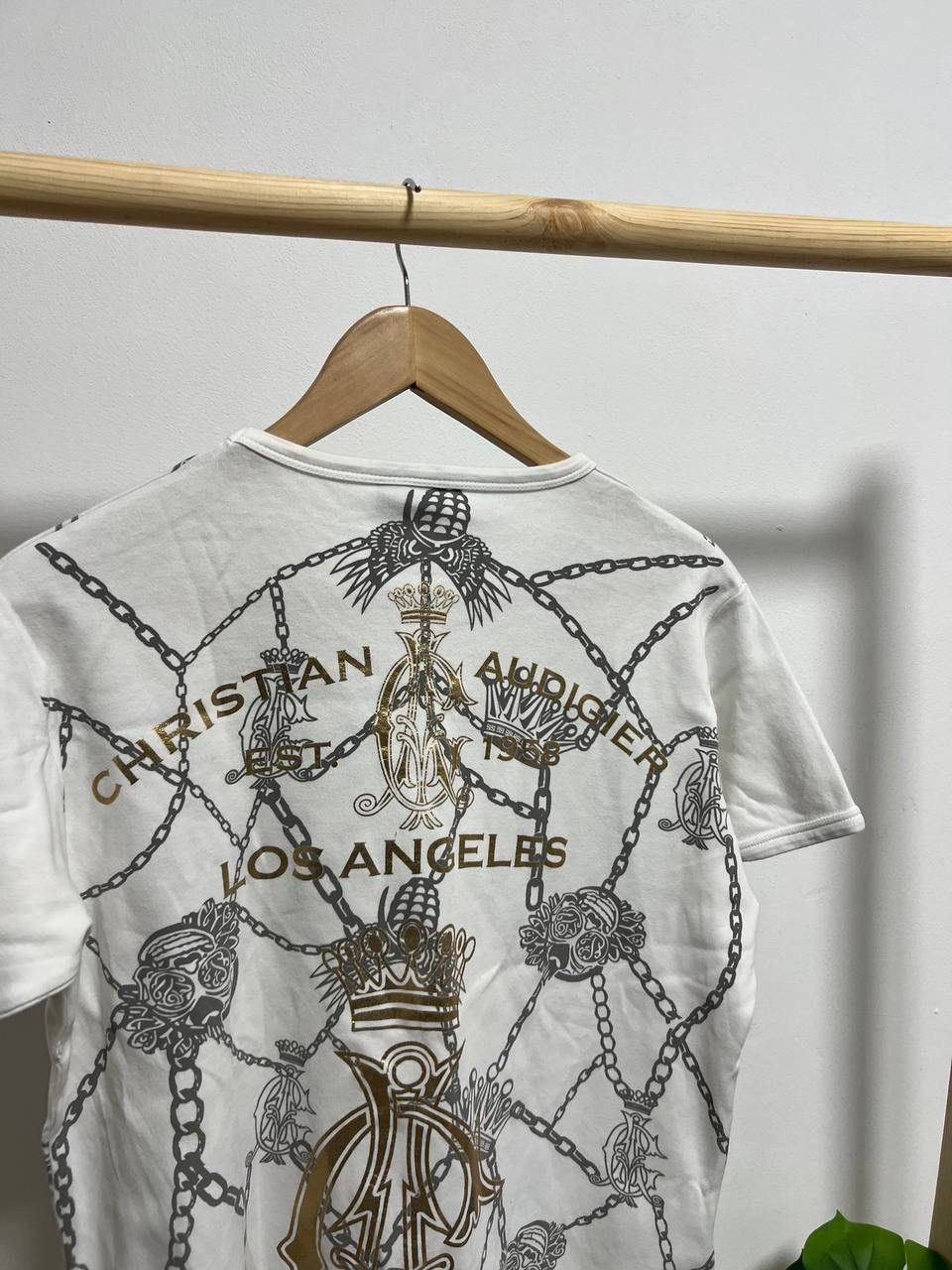 Christian Audigier × Ed Hardy Ed hardy Y2K skull rhinestone archival Japan style tee Size US L / EU 52-54 / 3 - 10 Thumbnail