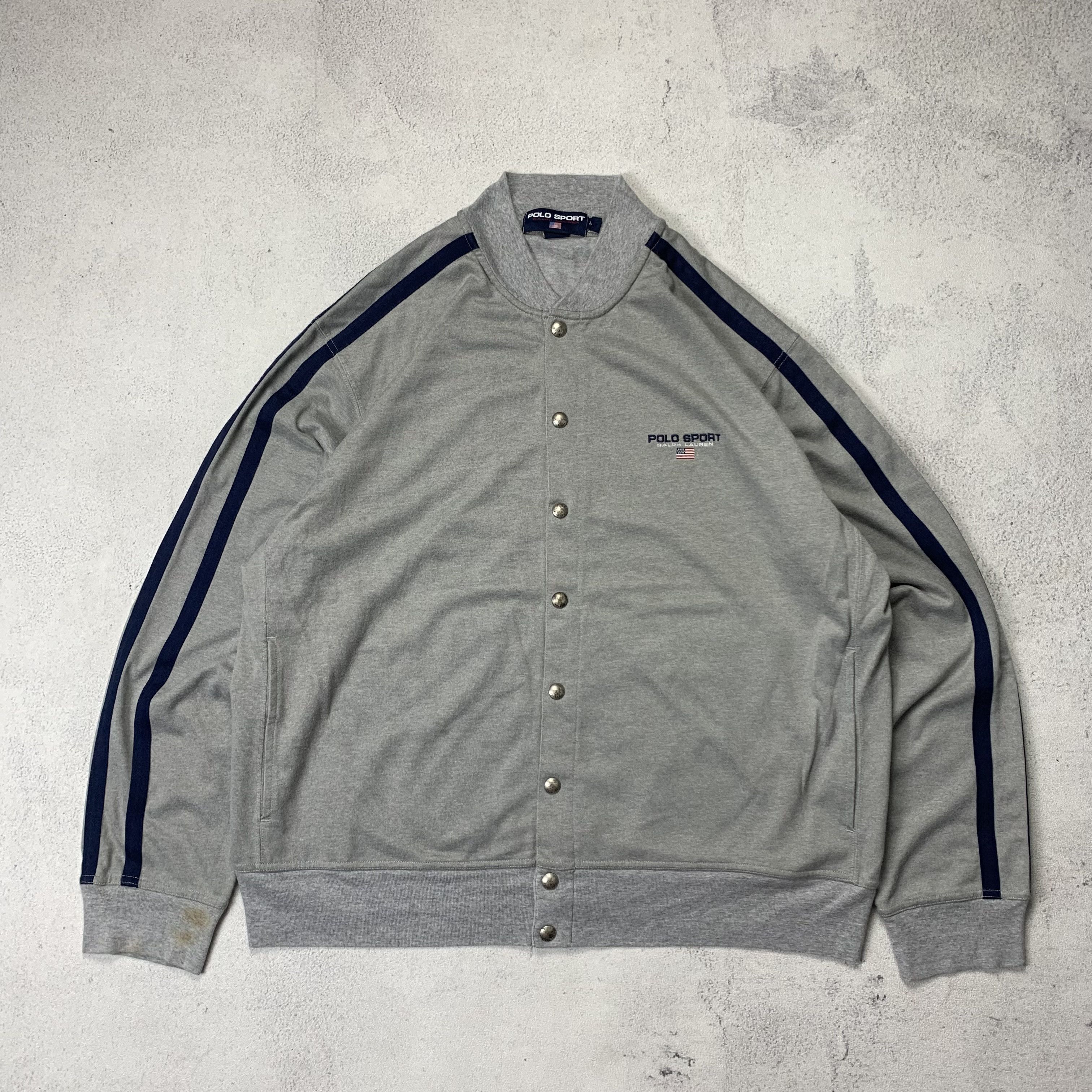 Polo Ralph Lauren Vintage Polo Sport Ralph Lauren Varsity Cotton Jacket Size US L / EU 52-54 / 3 - 1 Thumbnail