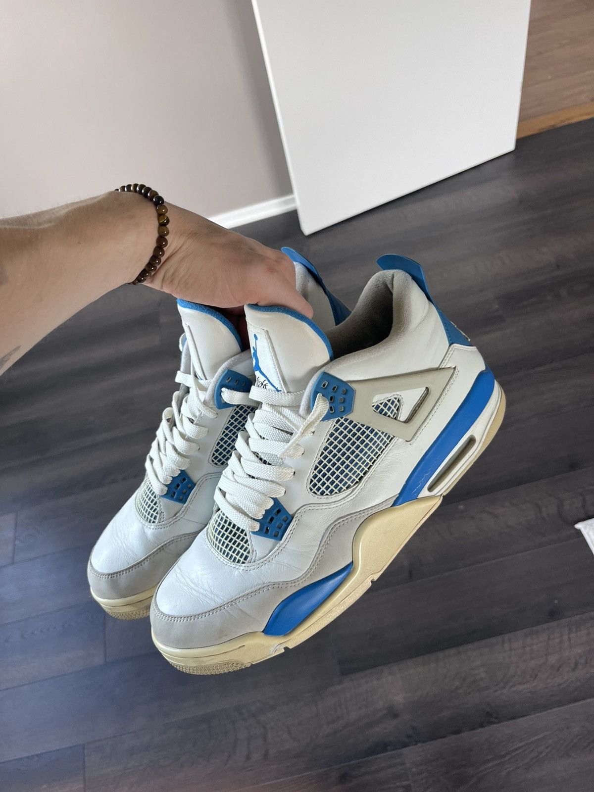 Jordan Brand Jordan 4 Military Blue 2012 Size US 12 / EU 45 - 4 Thumbnail