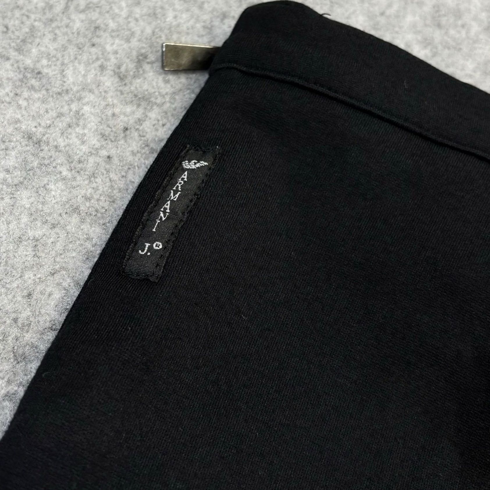 Armani VINTAGE ARMANI Trousers Womens UK12 Black Waist Zips 30" Inner Leg Italy Dry Clean Only Size 34" / US 12 / IT 48 - 5 Thumbnail