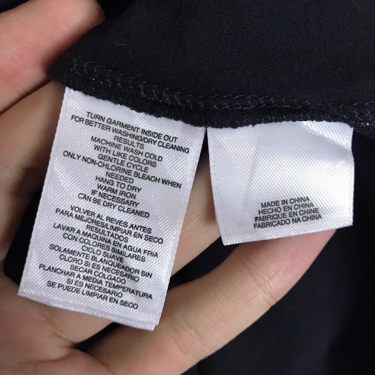Anne Klein Vintage Anne Klein Big Logo Stretch Shirt Size L / US 10 / IT 46 - 8 Thumbnail