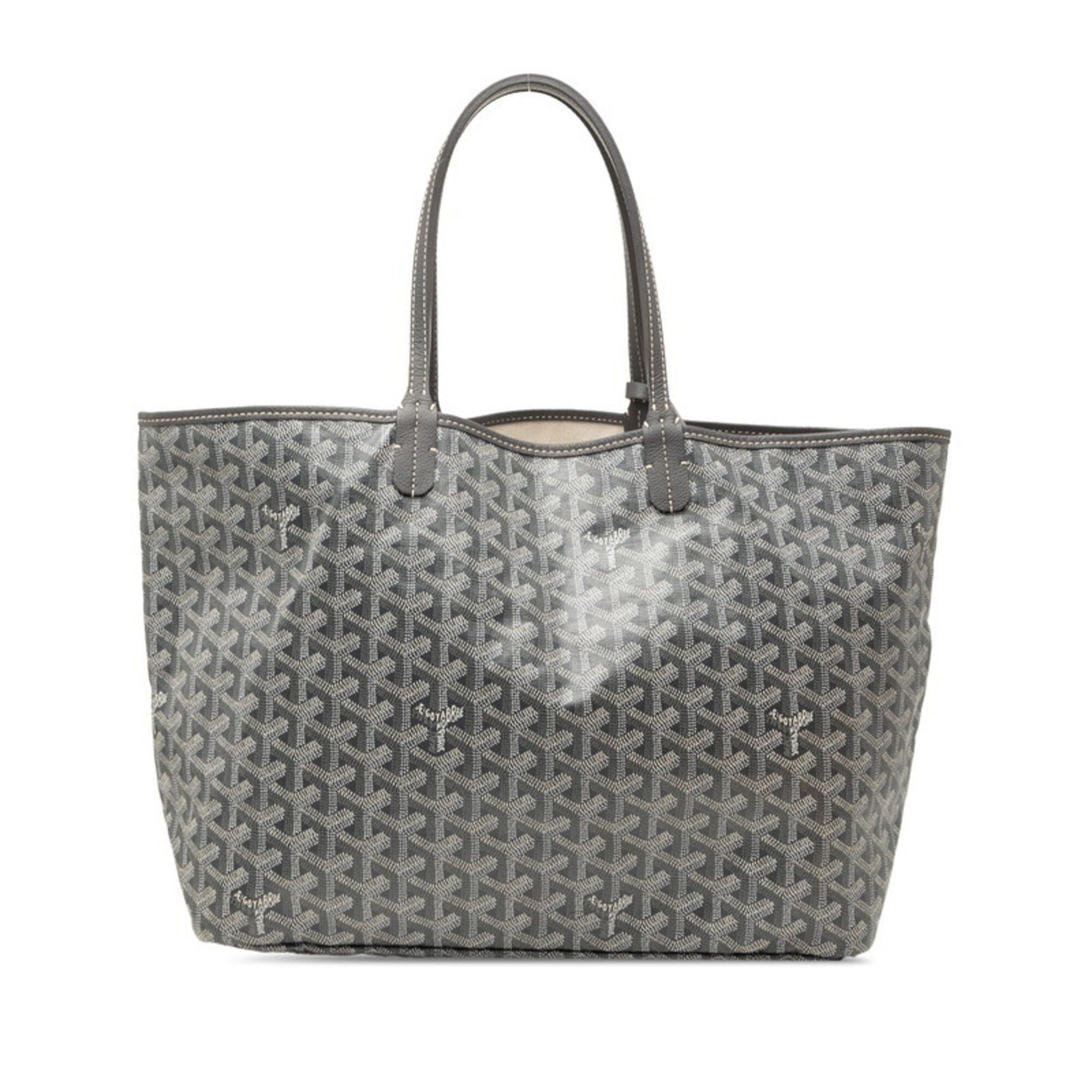 Goyard Goyard Saint Louis PM Tote Bag Shoulder Gray Leather Women's GOYARD Size ONE SIZE - 1 Thumbnail