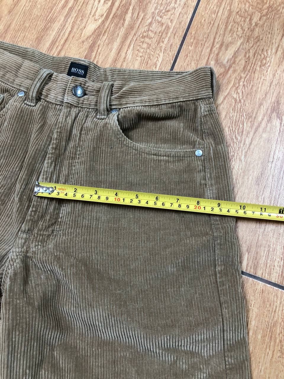 Hugo Boss × Japanese Brand Dirty Painted Distressed Thrashed Faded Baggy Jeans Y2K Size US 32 / EU 48 - 17 Thumbnail