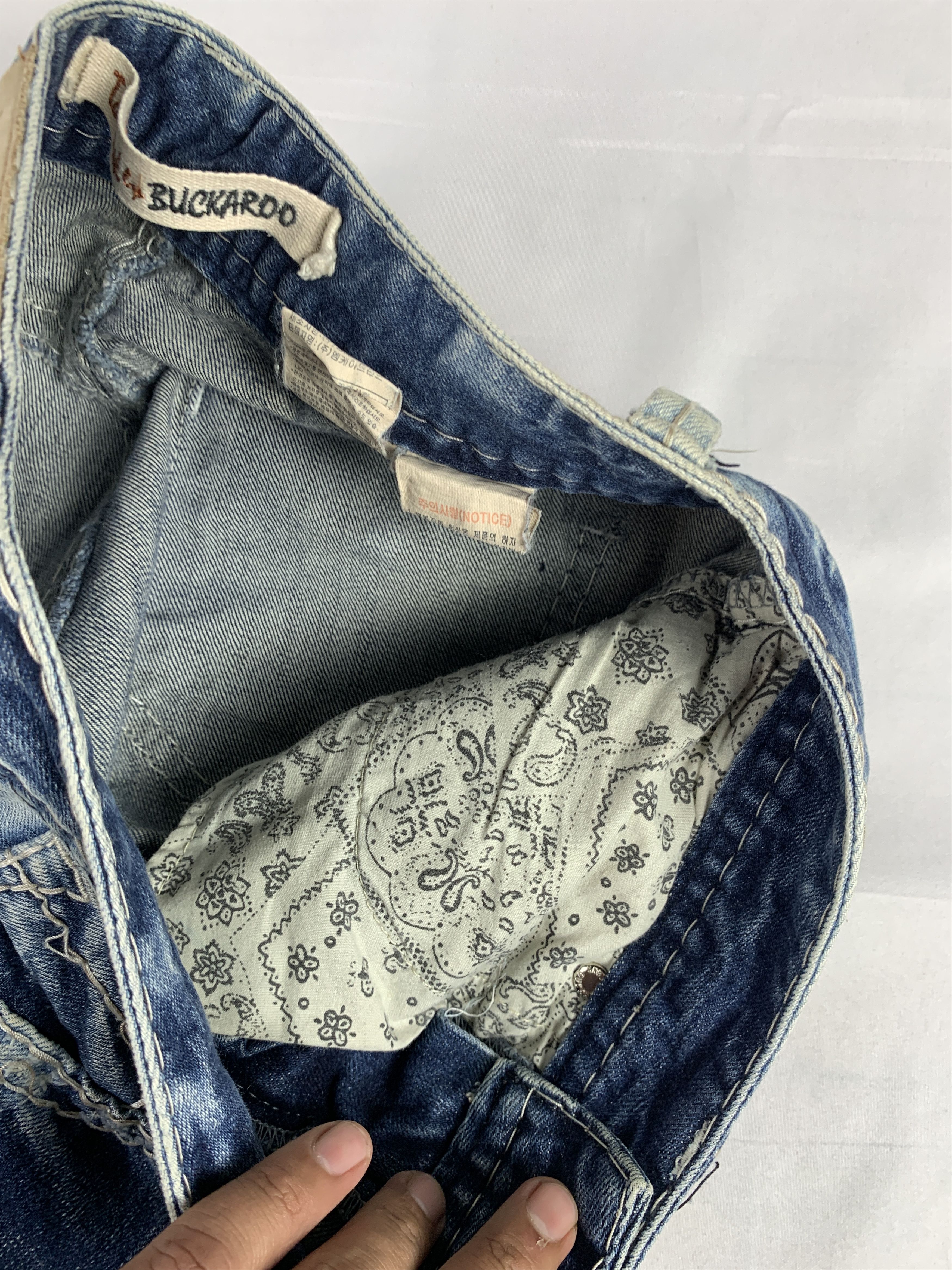 BUCKAROO Buckaroo Washed Blue Flared Bootcut Lowrise Jeans (28) Size 28" / US 6 / IT 42 - 13 Thumbnail