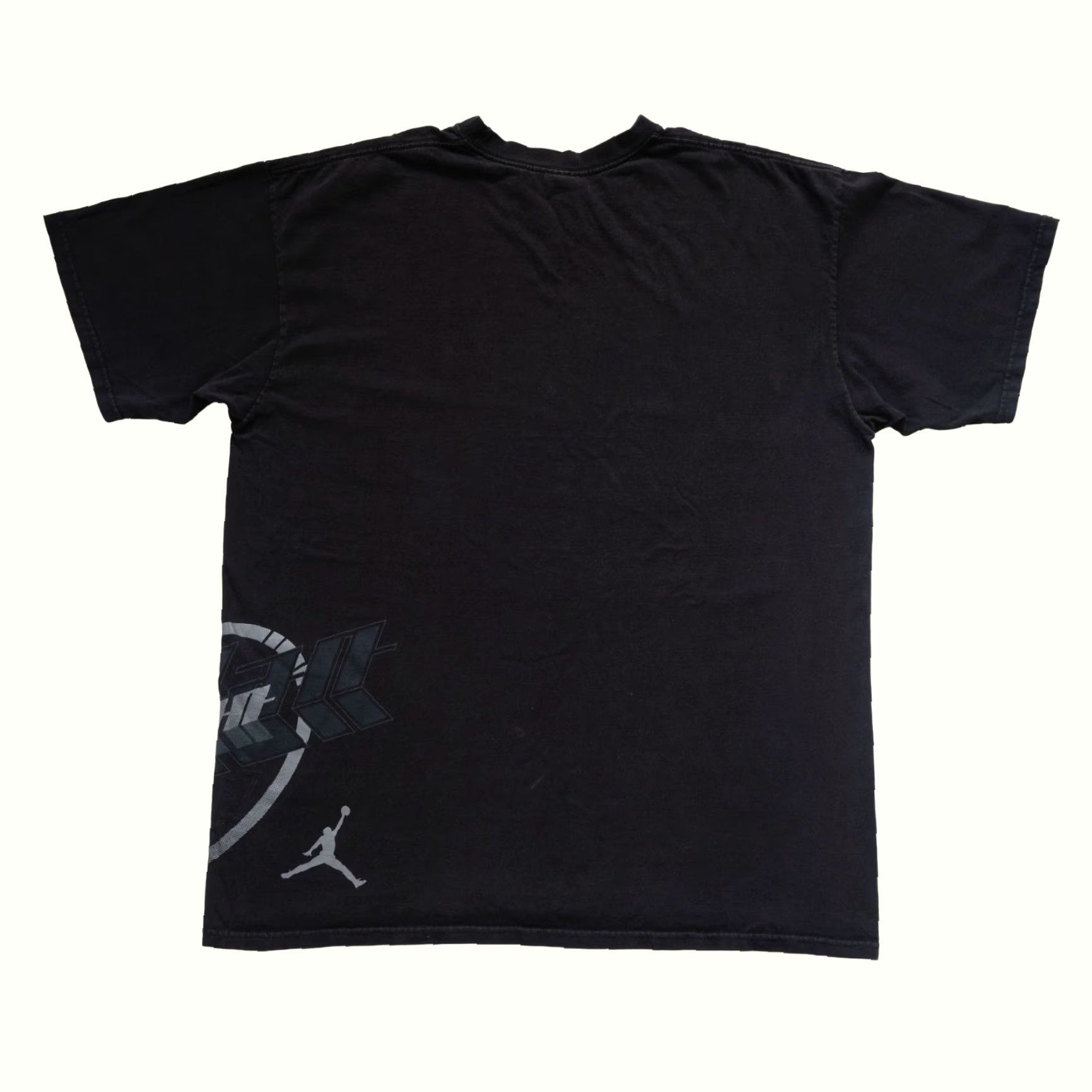 Jordan Brand VINTAGE Jordan Brand Y2K 90s JUMPMAN RETRO BLACK GRAPHIC T SHIRT XL Mens Size US XL / EU 56 / 4 - 3 Thumbnail