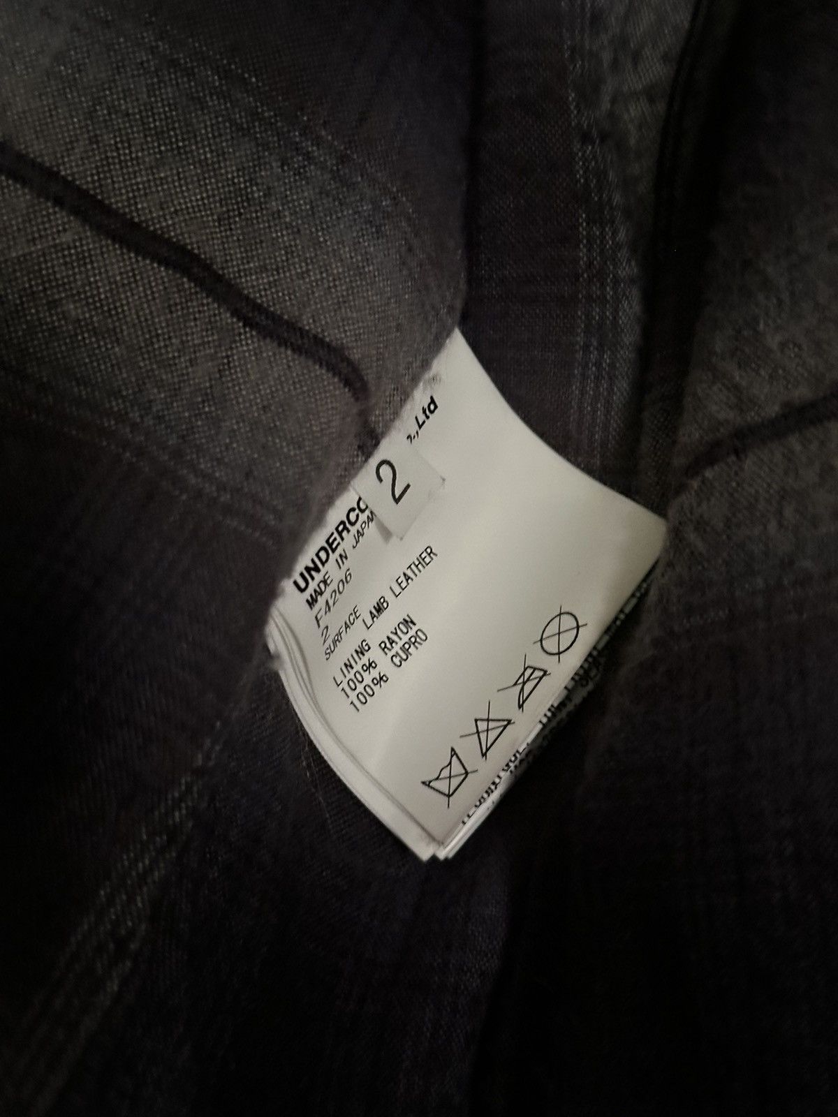Undercover Undercover AW10 “Gira” Lambskin Jacket Size US L / EU 52-54 / 3 - 8 Thumbnail