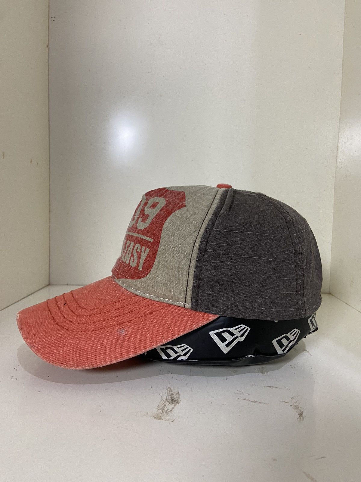 If Six Was Nine 2000s Y2K 709 take it easy trucker hat Size ONE SIZE - 6 Thumbnail
