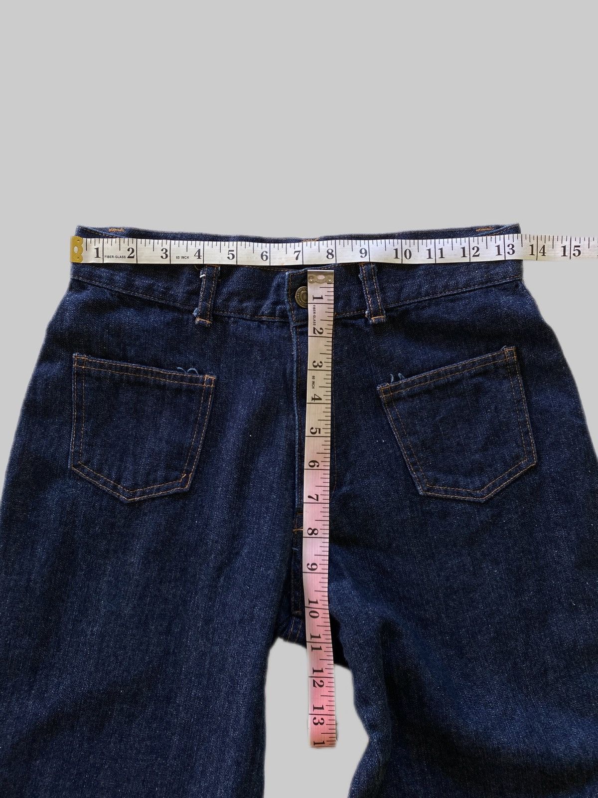 Japanese Brand Vintage Hagi Jeans Hysteric Glamour Inspired Made in Japan Size US 27 - 4 Thumbnail