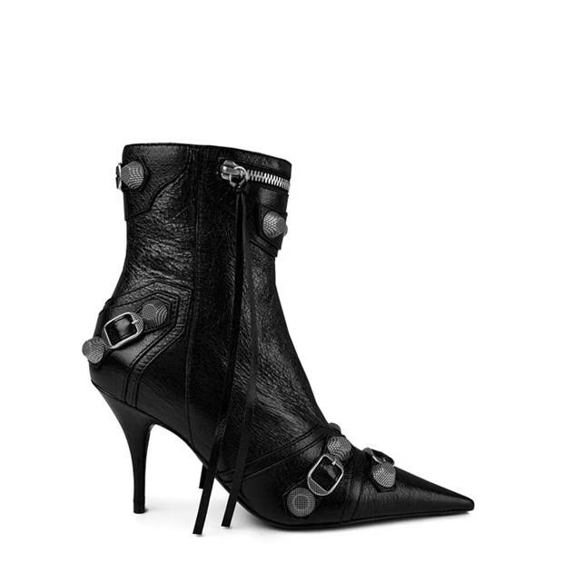 Balenciaga o1y0625 Ankle Boots in Black Size US 6 / IT 36 - 1 Thumbnail