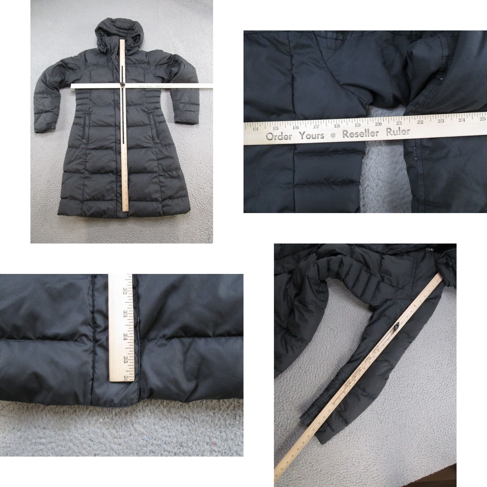 Patagonia Patagonia Jacket Women’s M Black Down Parka Puffer Long Knit Quilted Zip Full Zip Insulated Winter Fall Outdoor Classic Size M / US 6-8 / IT 42-44 - 8 Thumbnail