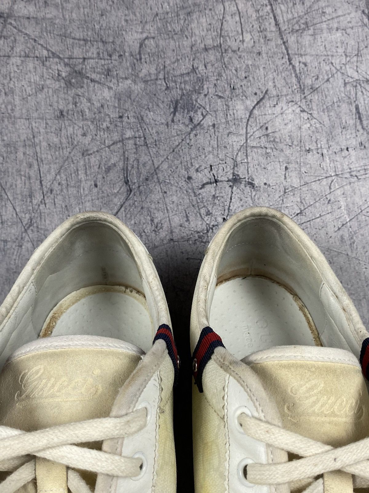 Gucci Vintage Gucci GG Canvas Monogram Low Sneakers Shoes Size US 8 / EU 41 - 20 Thumbnail