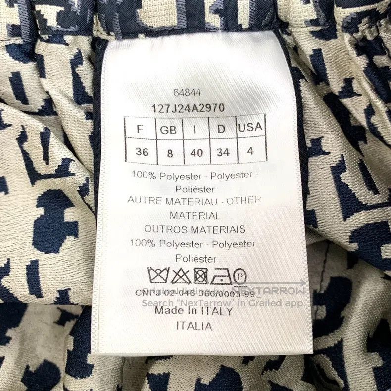 Dior Dior Colour-blocked logo jacquard full-print casual half-l Size 24" / US 00 / IT 34 - 7 Thumbnail