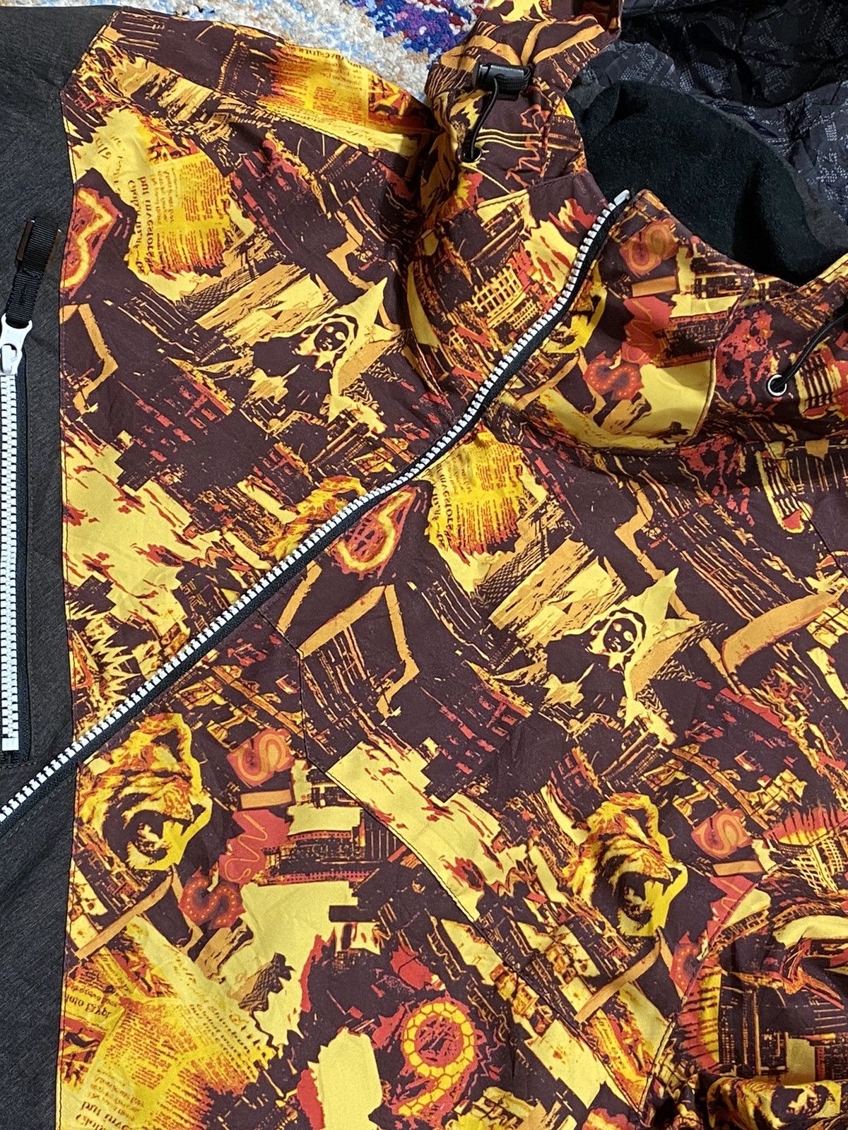 Other × Simms VTG SIMS SNOWBOARD LIBERTY STATUE HOODIE JACKET Size US XL / EU 56 / 4 - 8 Thumbnail