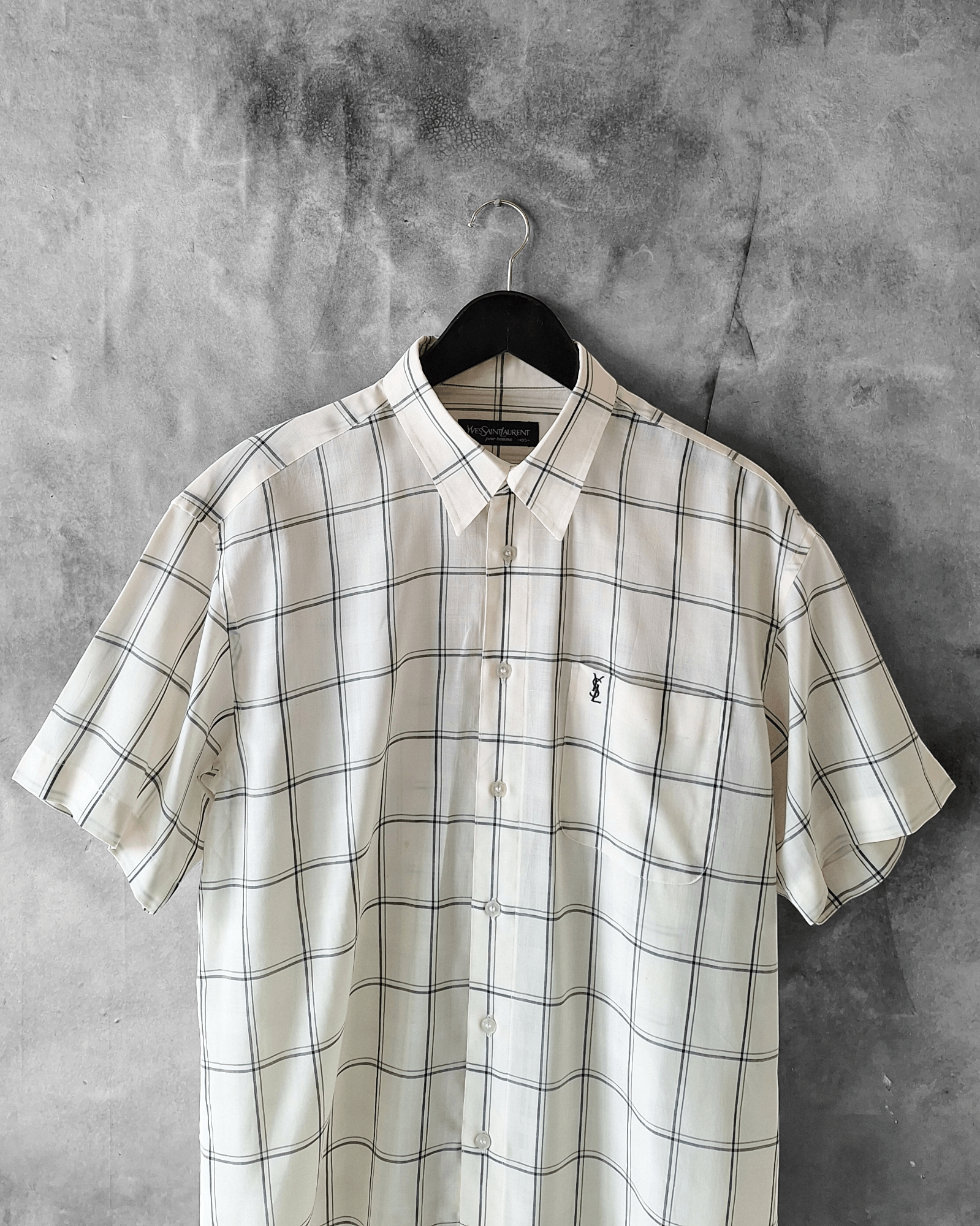 Vintage × Yves Saint Laurent Vintage Ysl Yves Saint Laurent Shirt Size US L / EU 52-54 / 3 - 3 Thumbnail