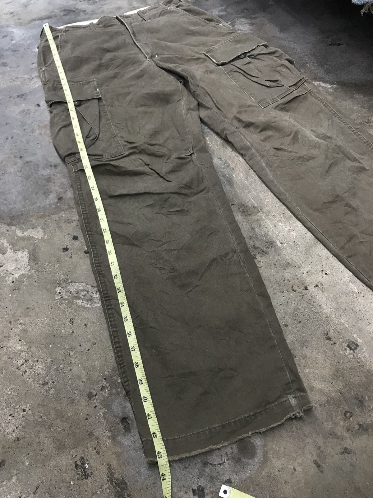 Vintage military cargo pant blue way clothing b 6251 Size US 30 / EU 46 - 8 Thumbnail
