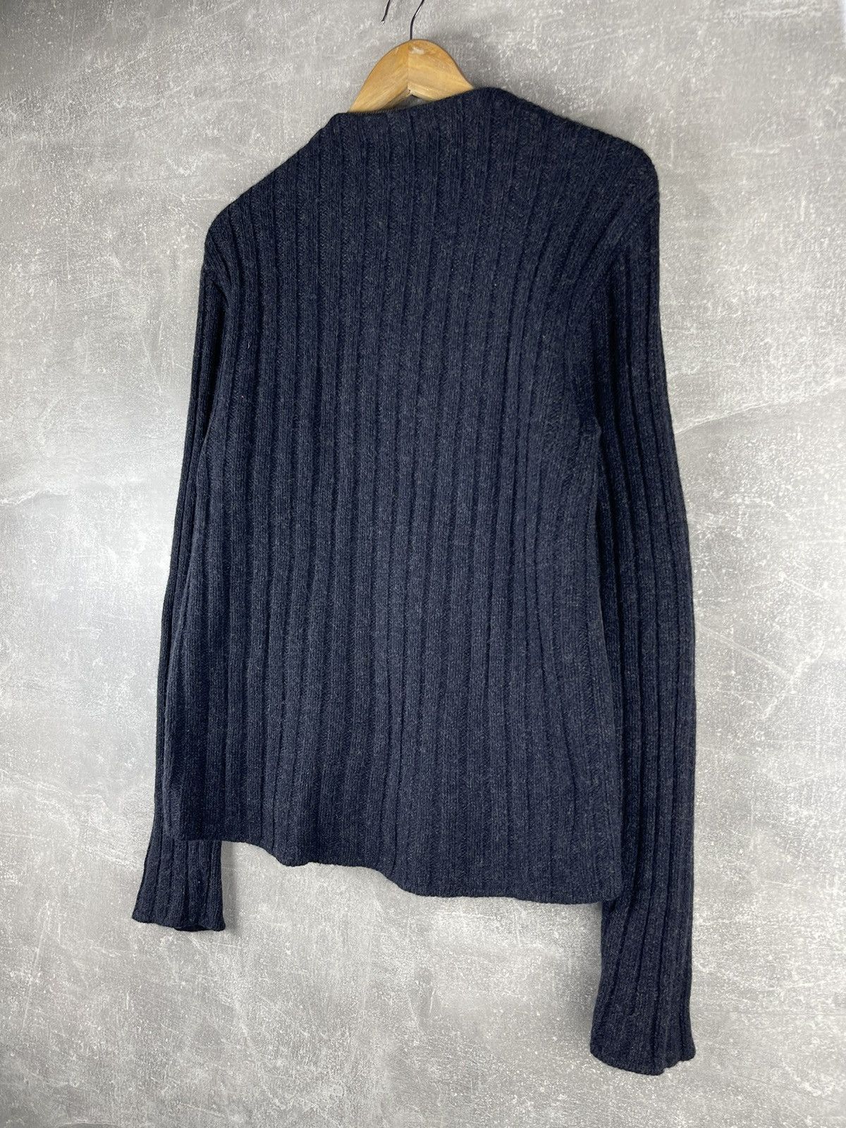 Dolce & Gabbana Dolce & Gabbana Maglie Late 90s Techno Knit Hybrid Jacket Size US M / EU 48-50 / 2 - 6 Thumbnail