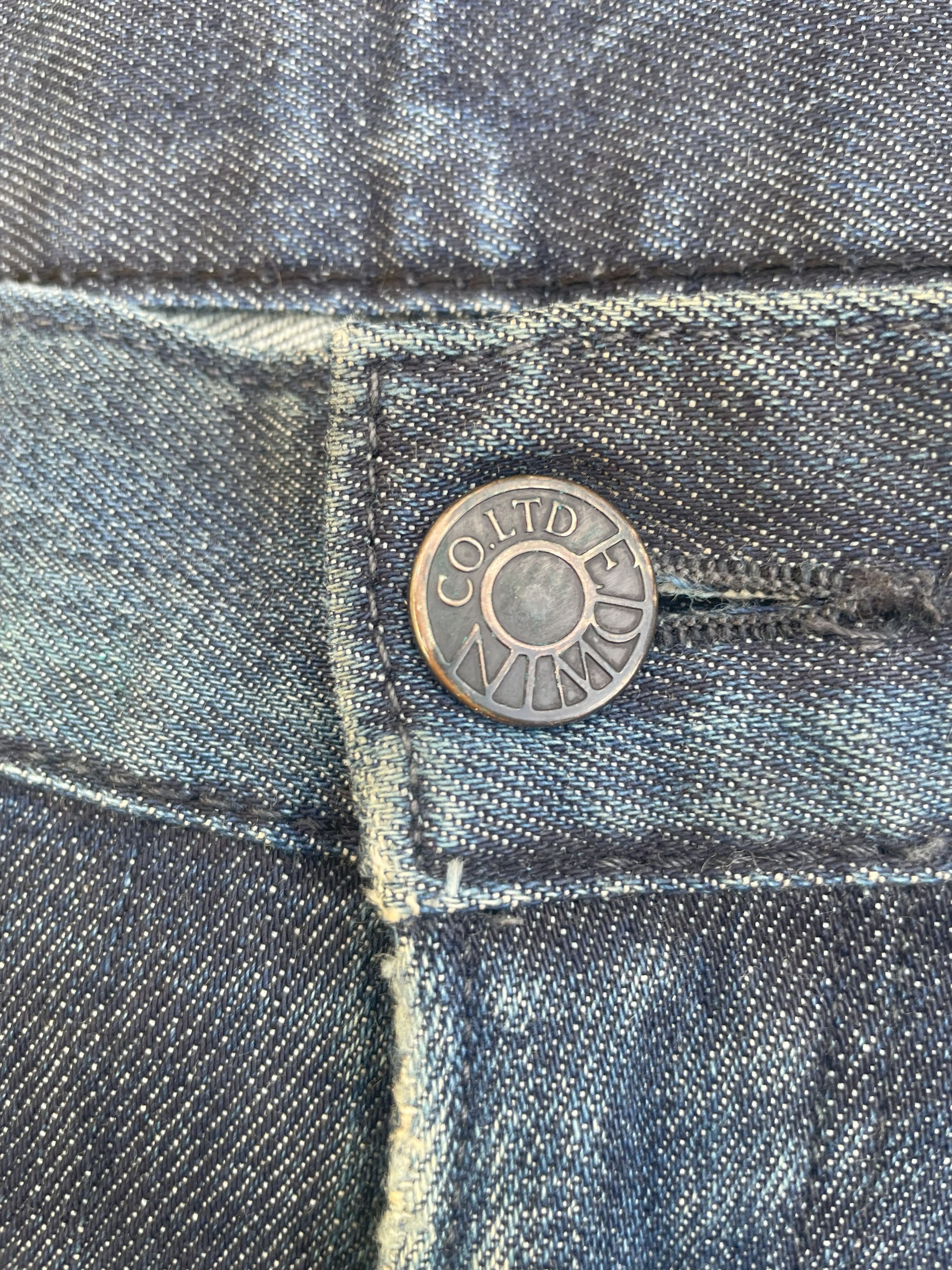 Edwin Vintage Edwin SKK505 Redline Distresed Denim Size US 34 / EU 50 - 14 Thumbnail