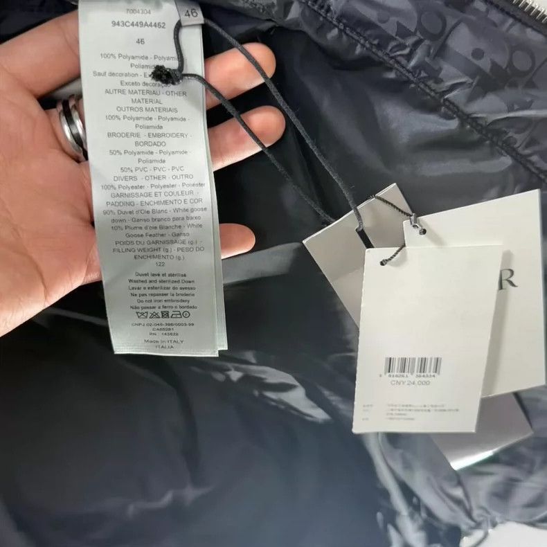 Dior Dior Classic Black Down Jacket-2505 Size US L / EU 52-54 / 3 - 4 Thumbnail
