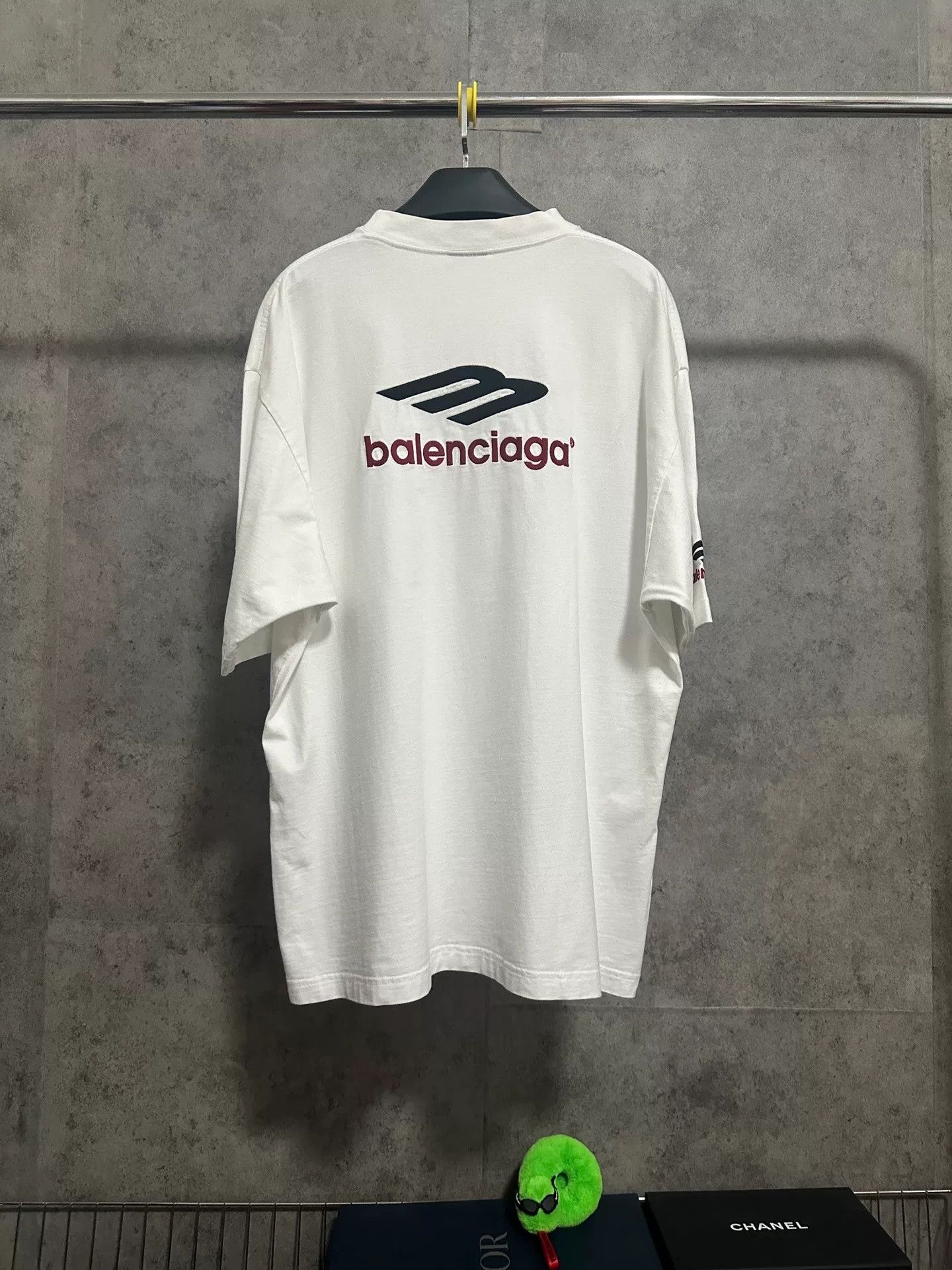 Balenciaga Balenciaga 3B Embroidered Logo T-Shirt Size US L / EU 52-54 / 3 - 4 Thumbnail