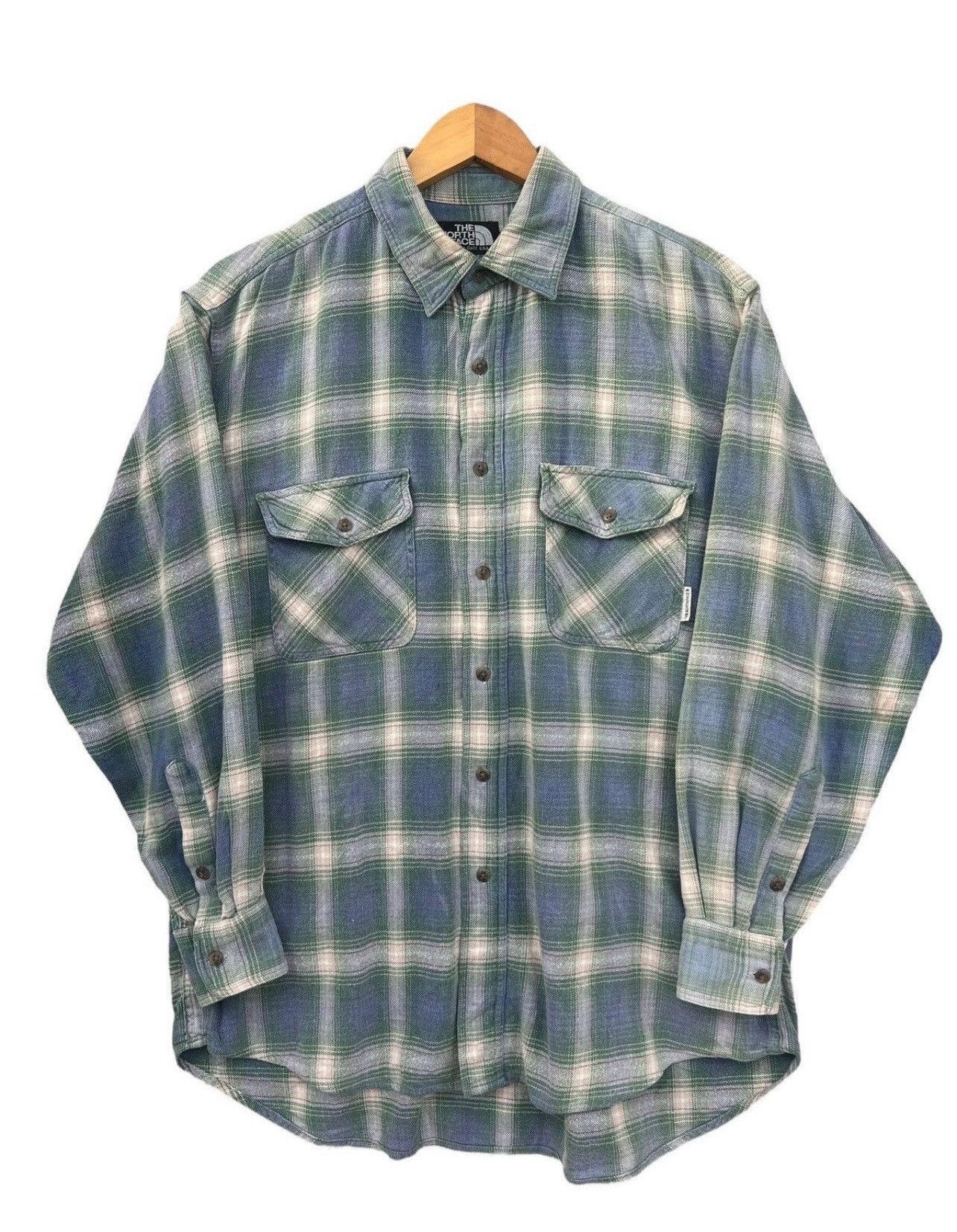 The North Face Vintage 90s The North Face Checkered Button Up Shirt Size US L / EU 52-54 / 3 - 1 Thumbnail