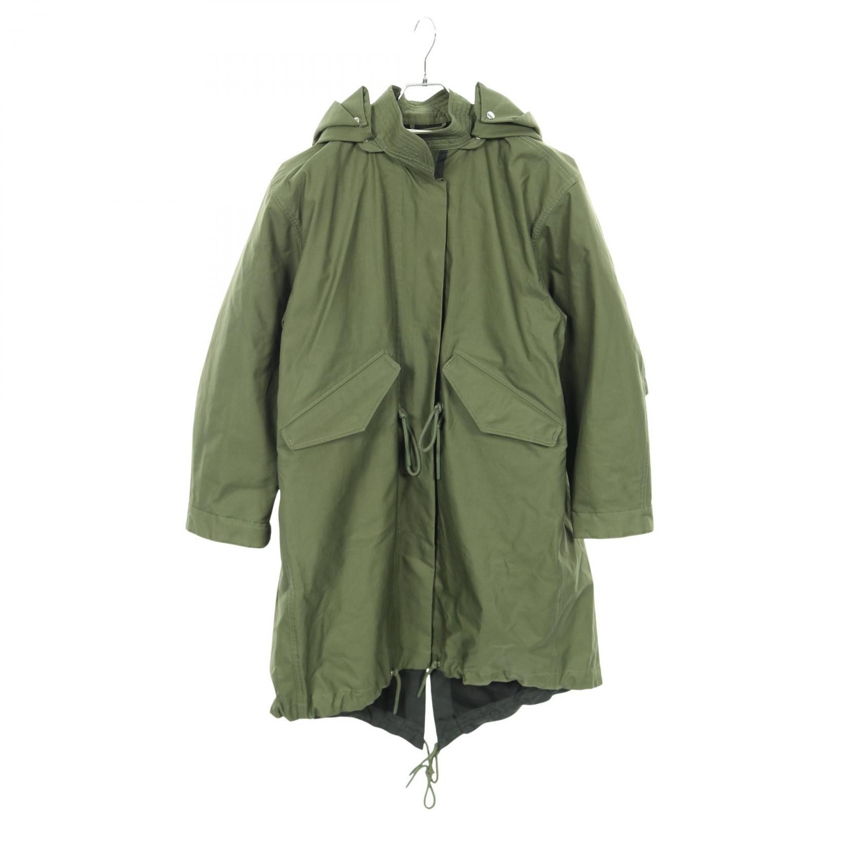 Tory Burch Tory Burch Tory Burch Cotton Coat Textile Outerwear DUTY FREE for USA Size ONE SIZE - 1 Thumbnail